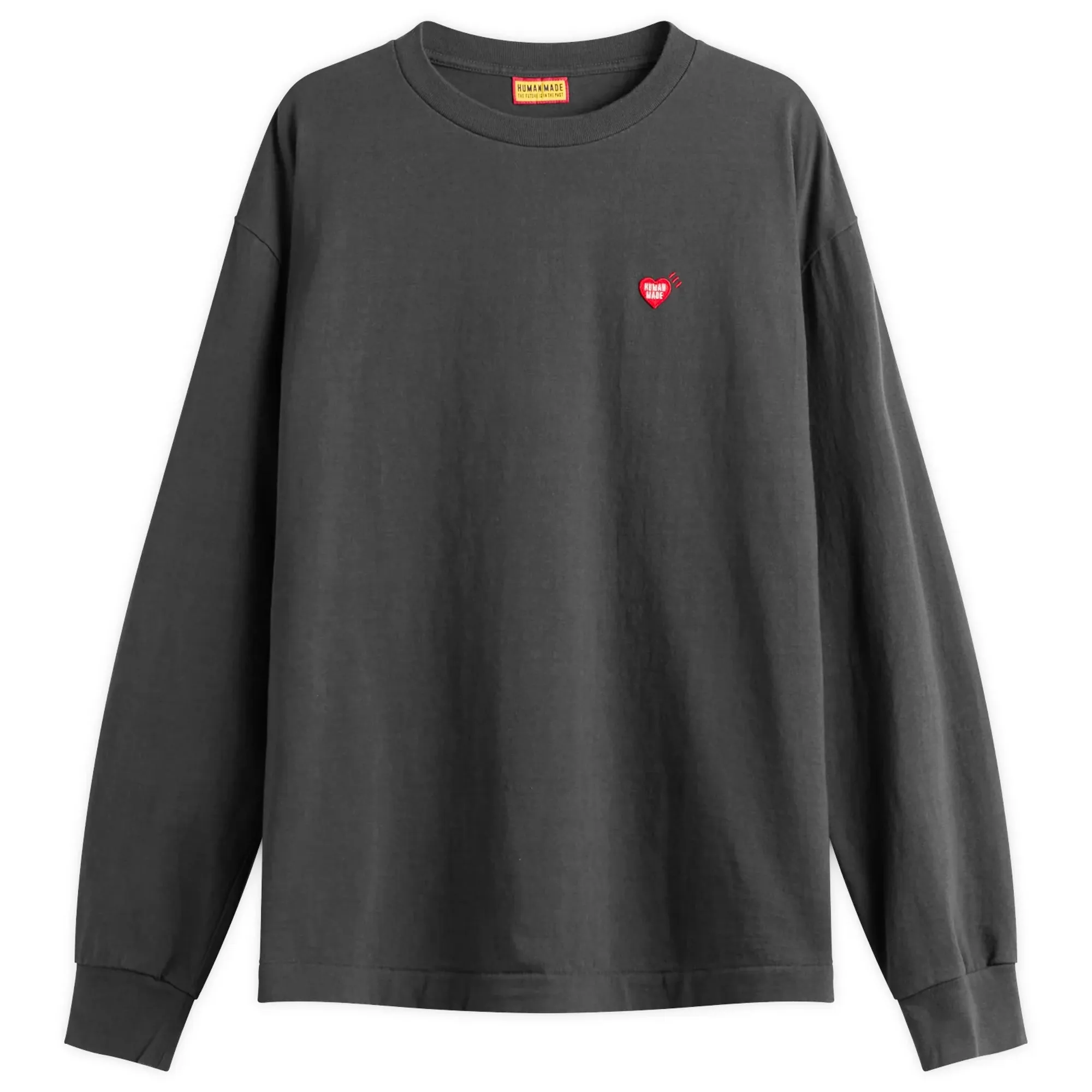 Human Made Men's Dog Overalls Long Sleeve T-Shirt Black