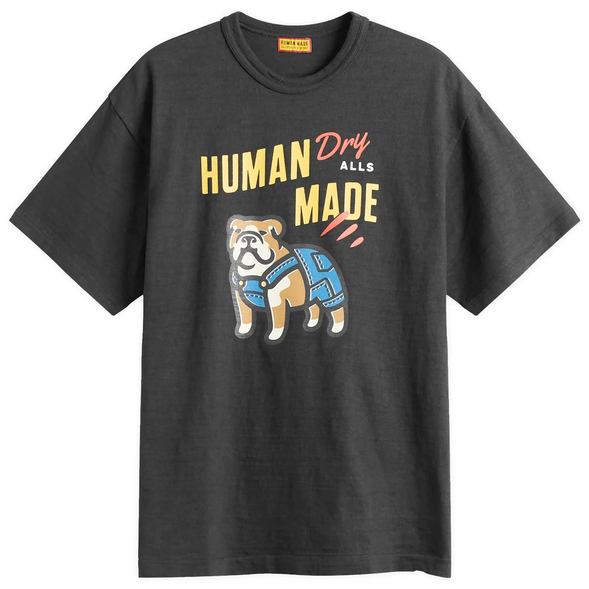 Human Made Men's Dog Overalls T-Shirt Black
