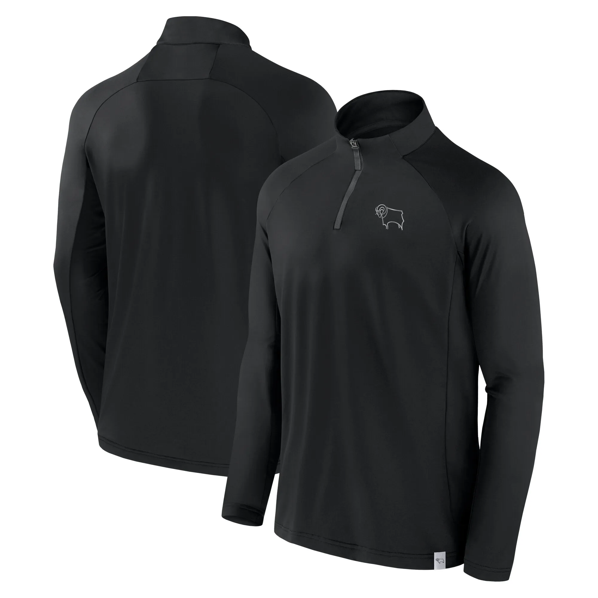 Derby County Tech Midlayer - Black - Mens
