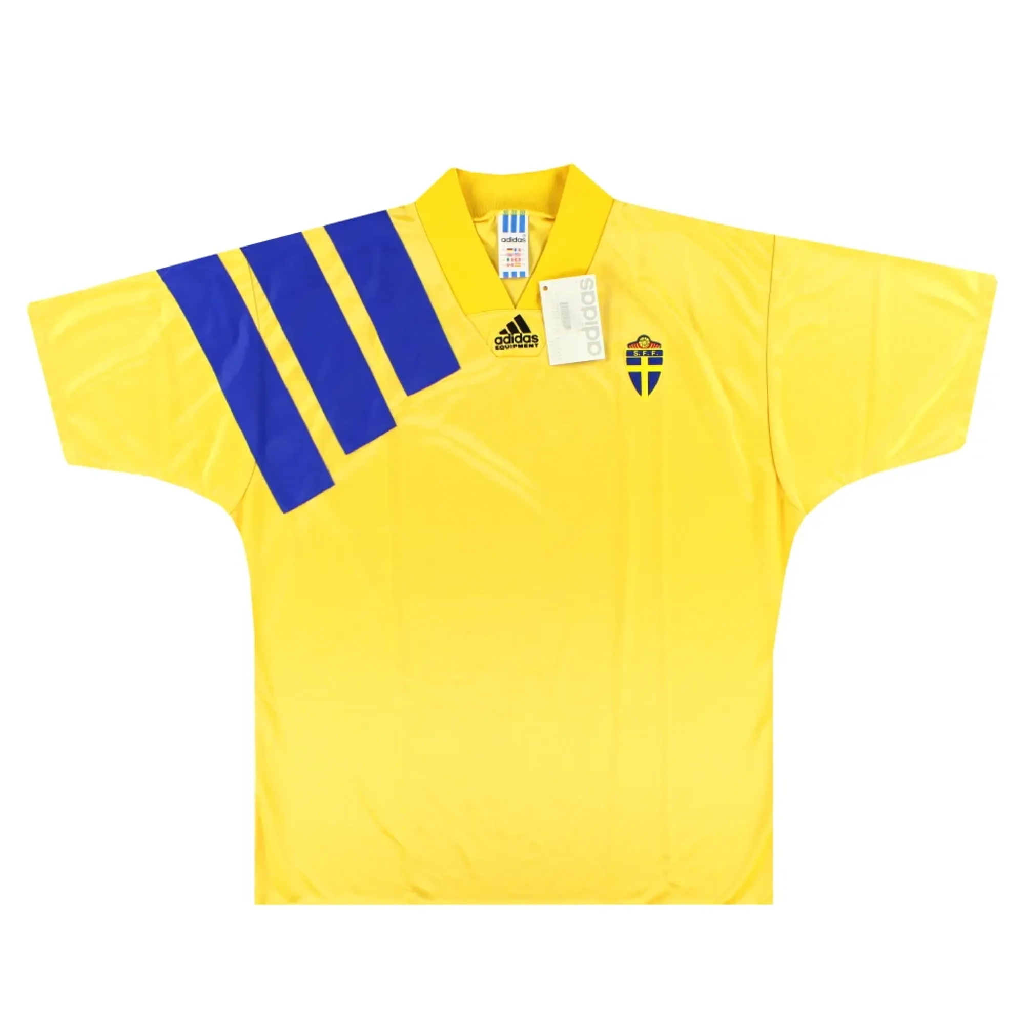 1992-94 Sweden adidas Home Shirt *w/tags* XL - Sweden / w/tags 