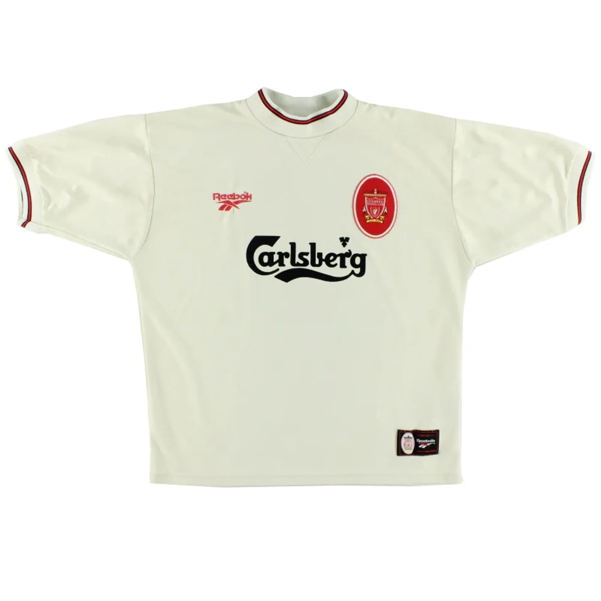 1996-97 Liverpool Reebok Away Shirt *Mint* L - Liverpool / Mint 