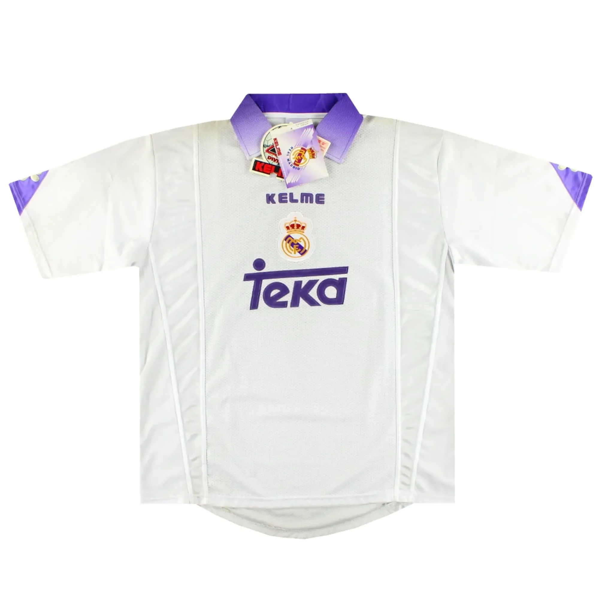1997-98 Real Madrid Kelme Home Shirt *w/tags* XL - Real Madrid / w/tags 