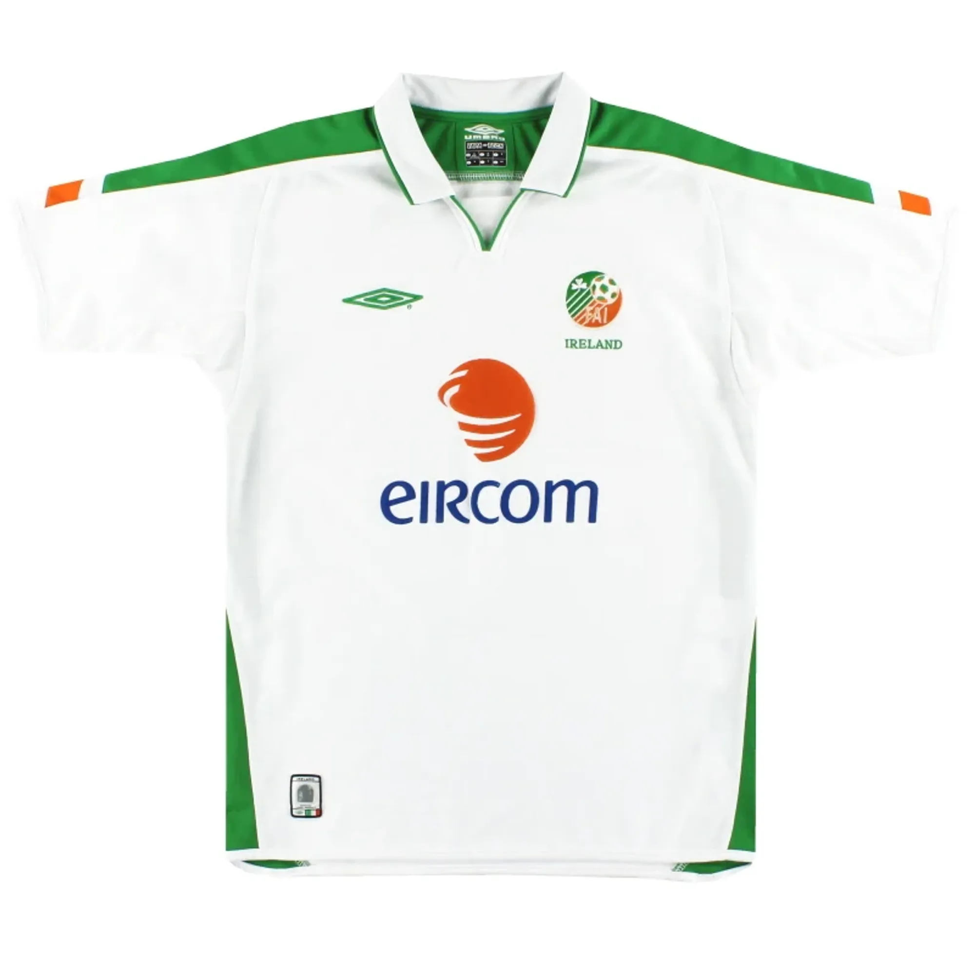 2003-05 Ireland Umbro Away Shirt L - Ireland / Excellent 