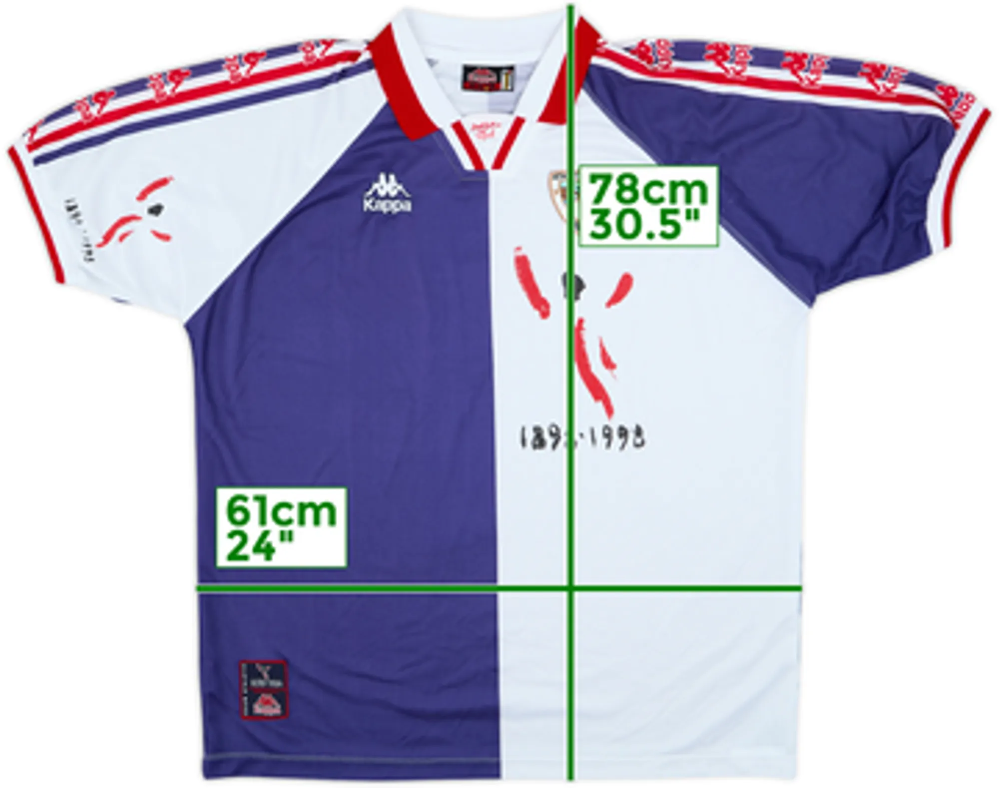 1997-98 Athletic Bilbao Centenary Away Shirt - 9/10 - (XL)