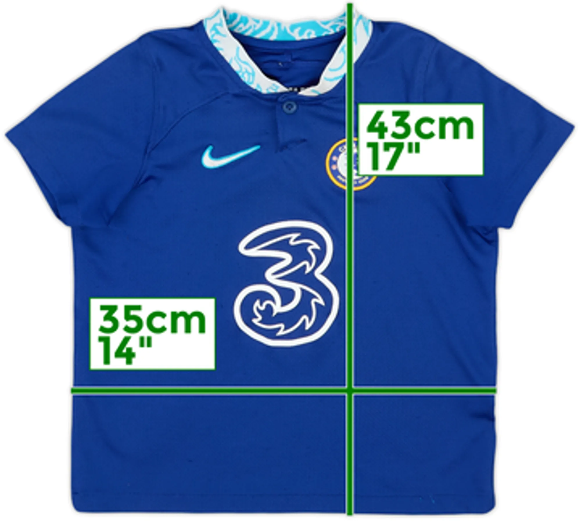 2022-23 Chelsea Home Shirt - 7/10 - (4-5 Years)