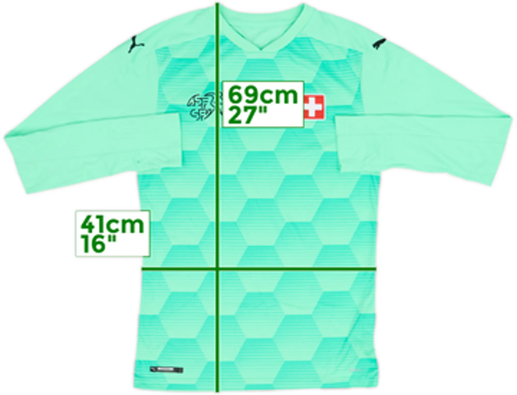 2020-21 Switzerland GK Shirt - 9/10 - (S)