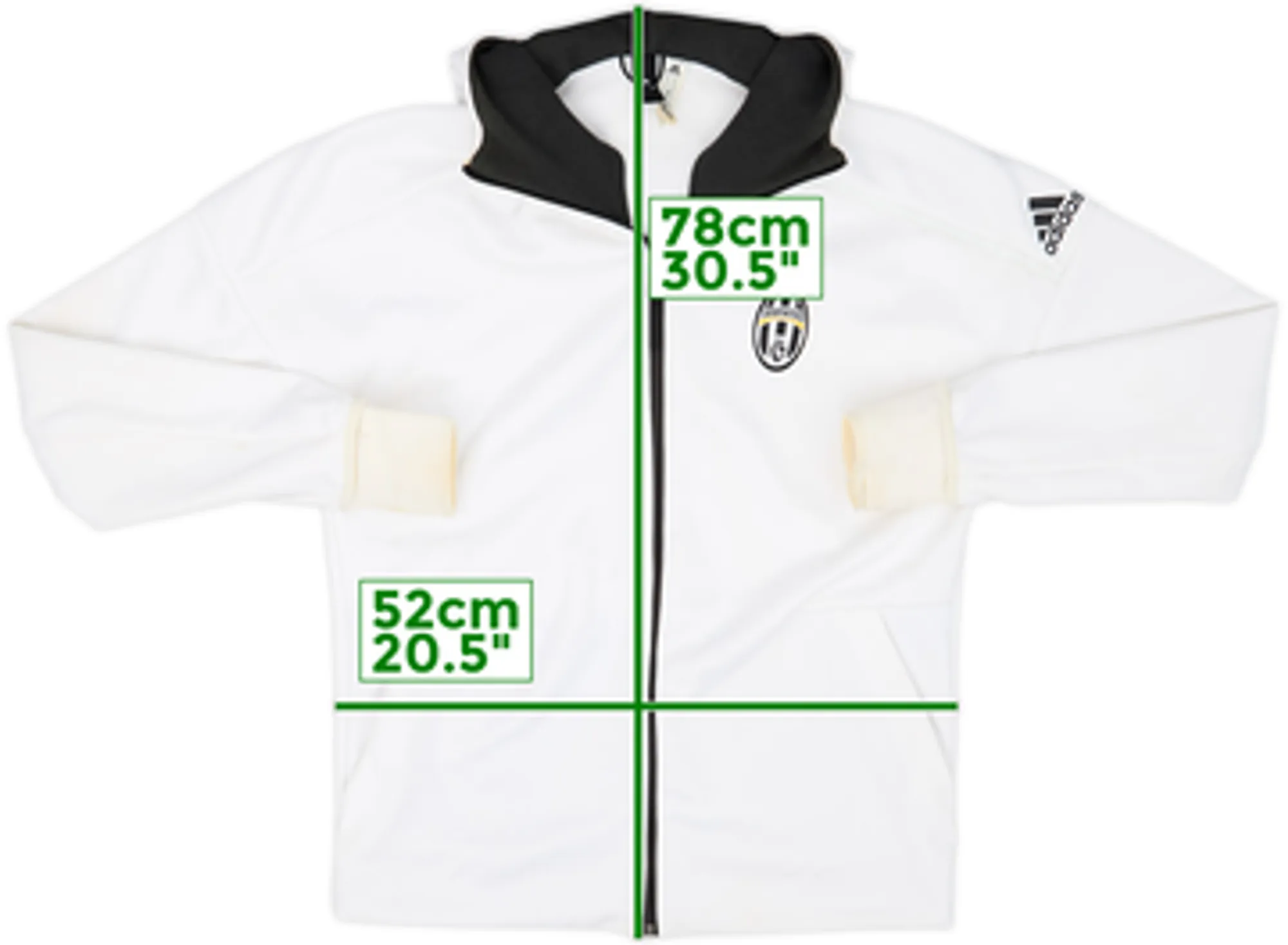 2016-17 Juventus adidas Hooded Track Top - 5/10 - (L)