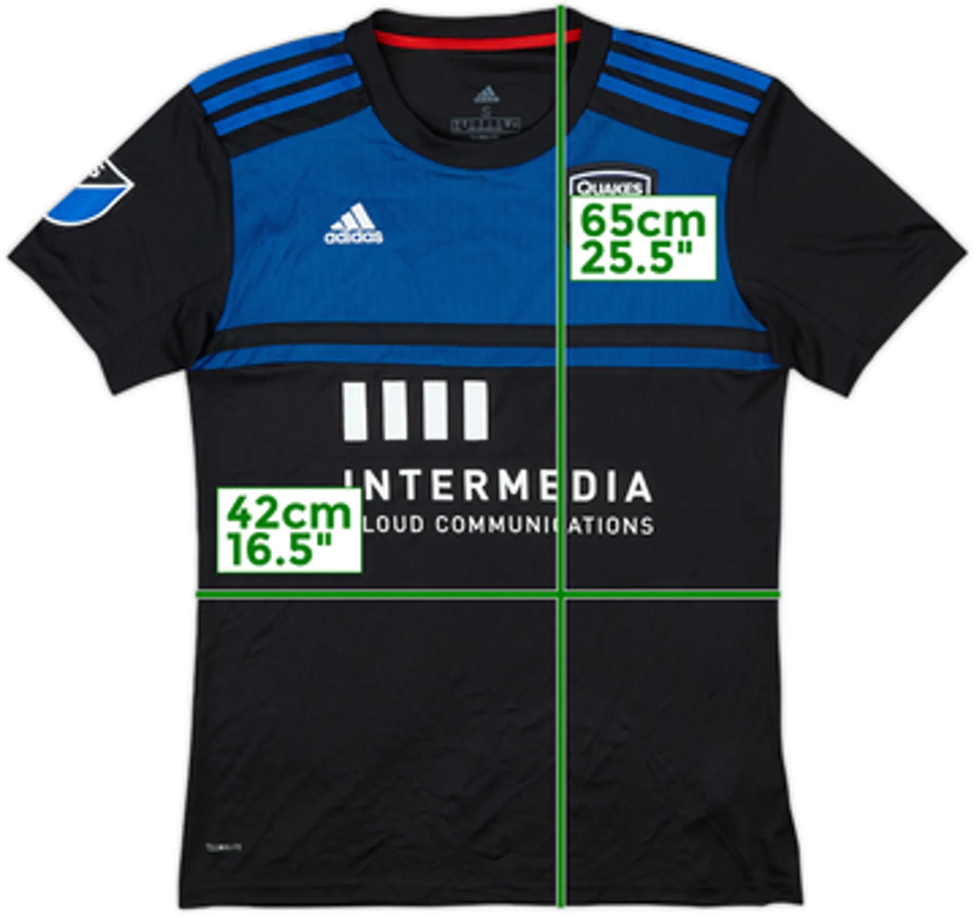 2019-20 San Jose Earthquakes Home Shirt - 10/10 - (Women's S)