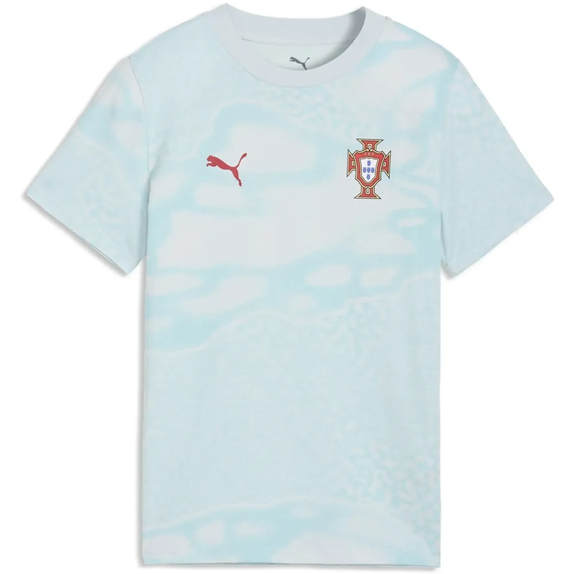 Puma Portugal Ftblculture Aop Short Sleeve T-shirt