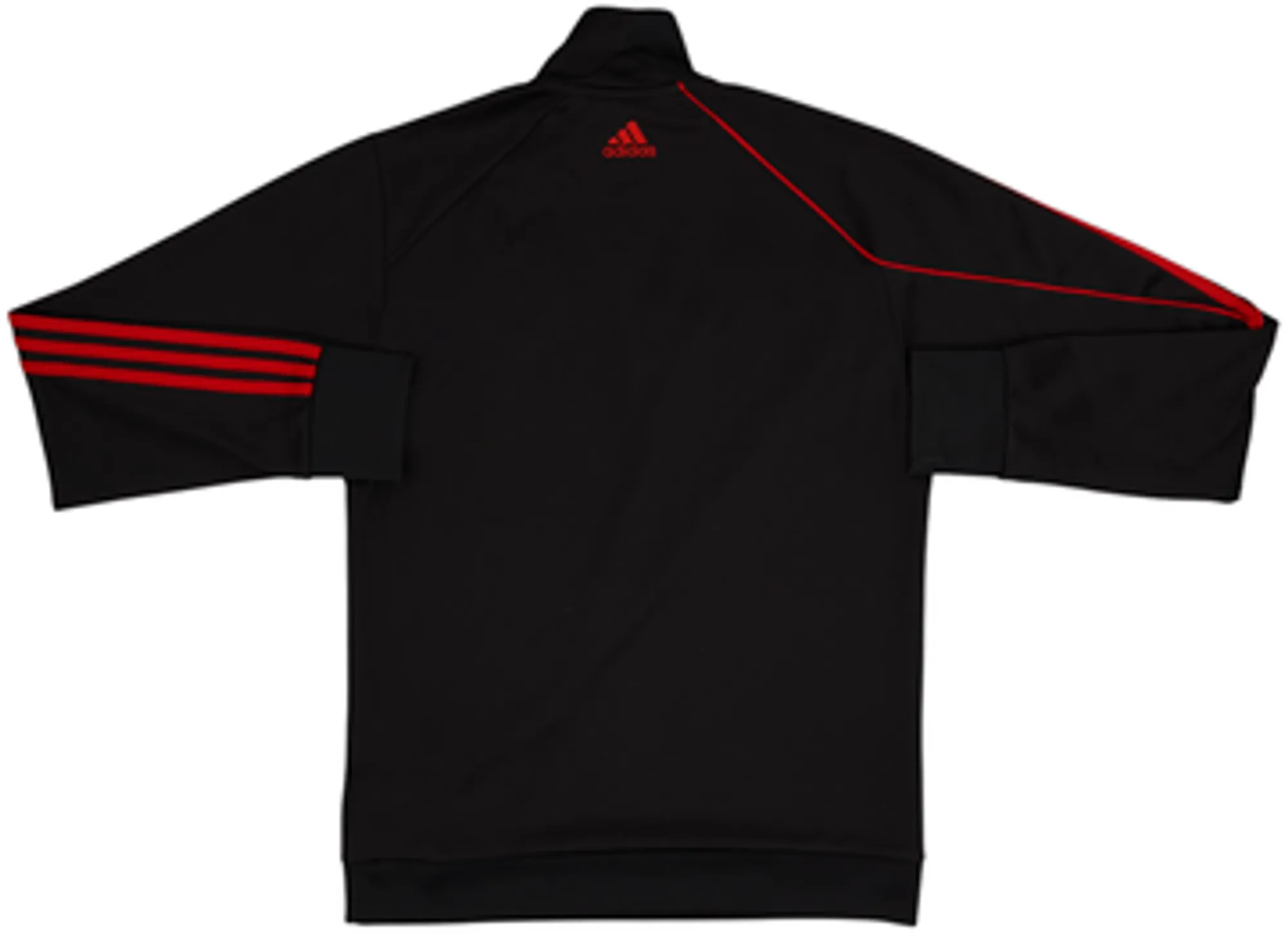 2009-10 AC Milan adidas 1/4 Zip Training Top - 8/10 - (S)