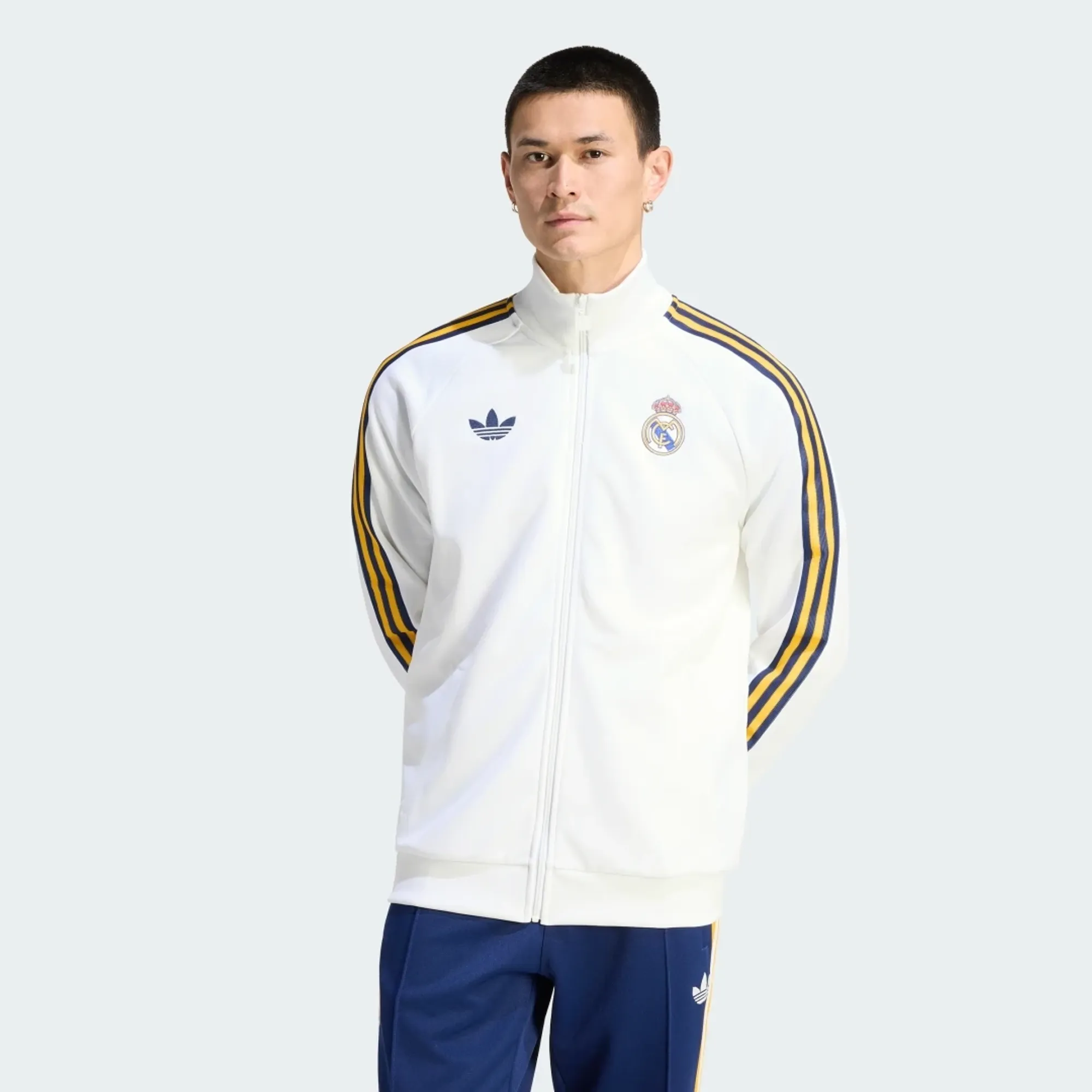 Real Madrid Track Top Og - White - ['White']