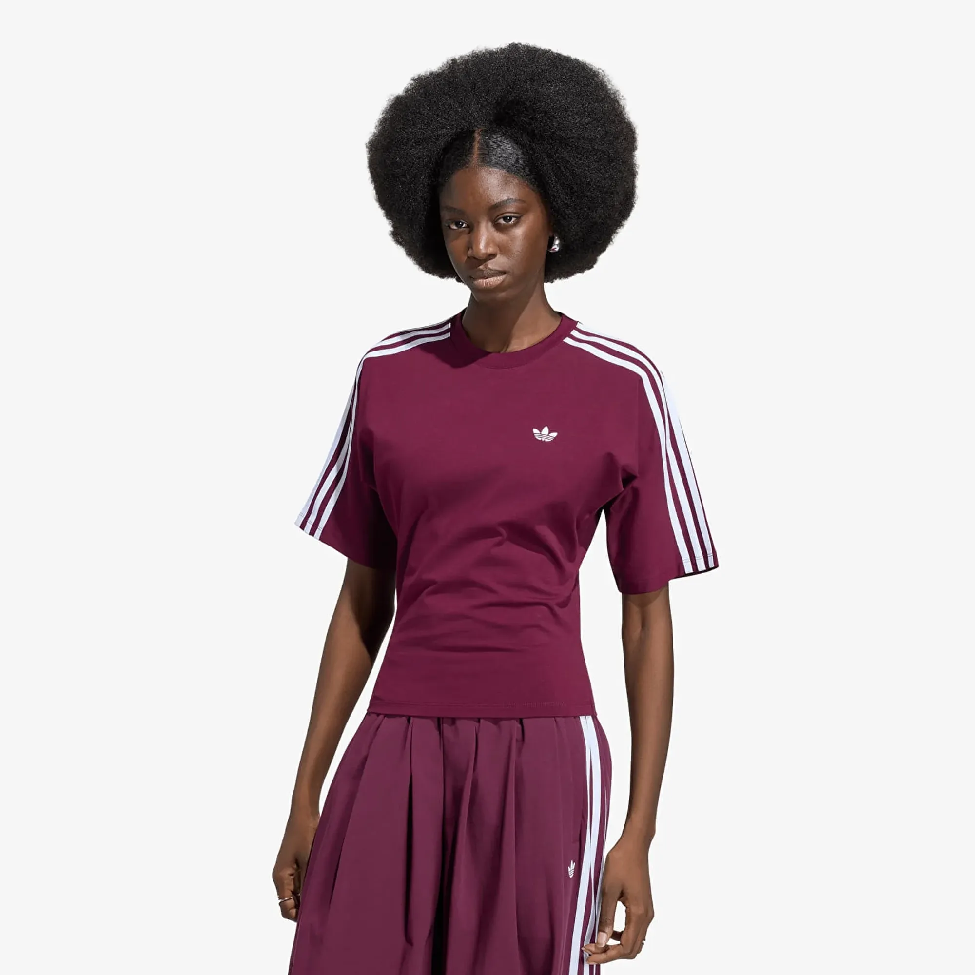 T-Shirt Adidas Adilenium 5.0 Slim T-Shirt Maroon M