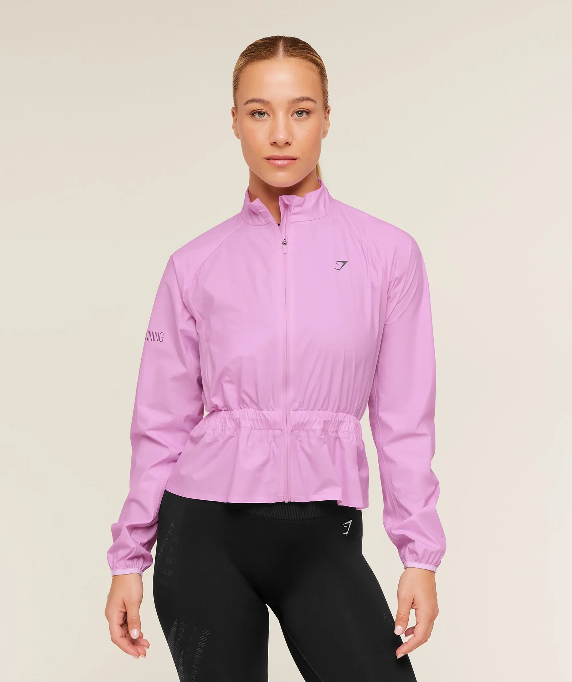 Gymshark Running Elite Windproof Jacket - Sour Pink