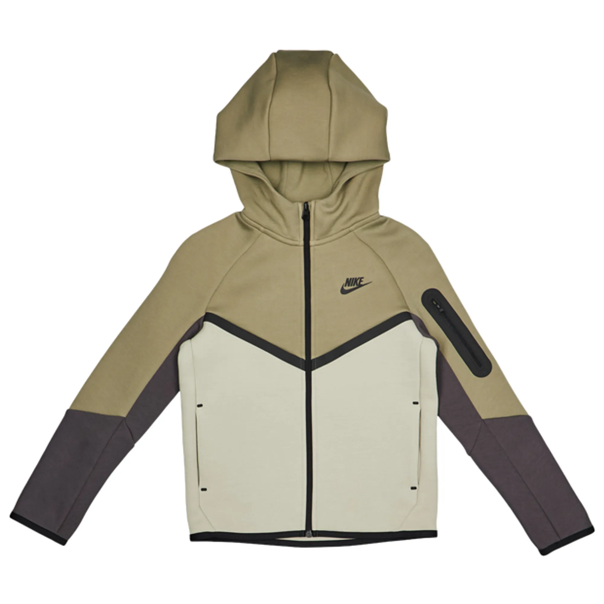 Nike Tech Fleece Kid's Hoodies - Silver