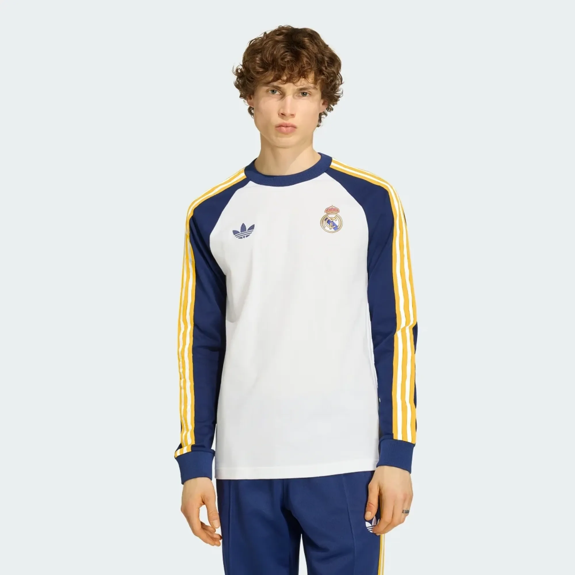 adidas Real Madrid Originals Long Sleeve T-Shirt