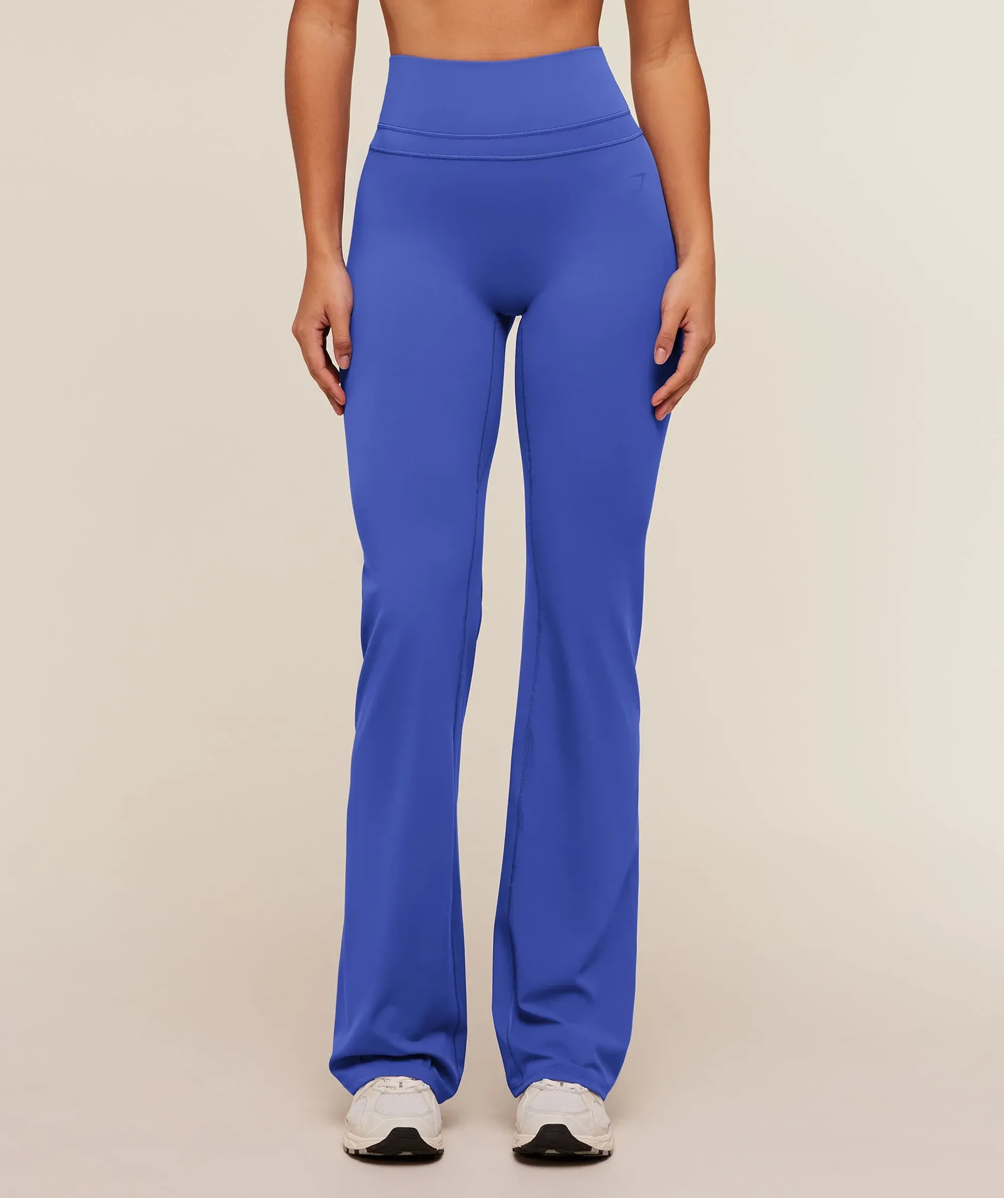 Gymshark Whitney Tall Flared Leggings - Force Blue