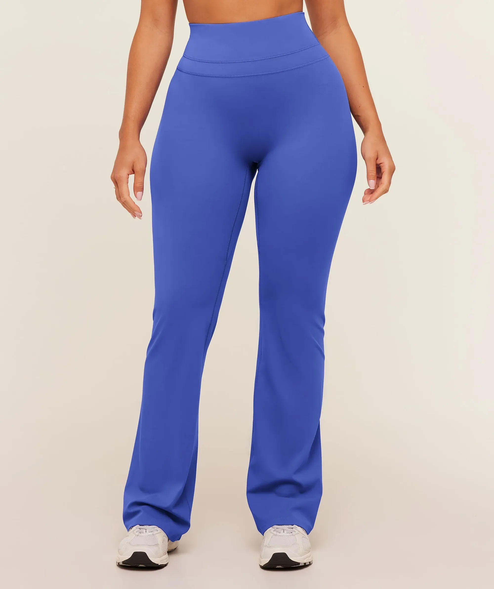 Gymshark Whitney Flared Leggings - Force Blue