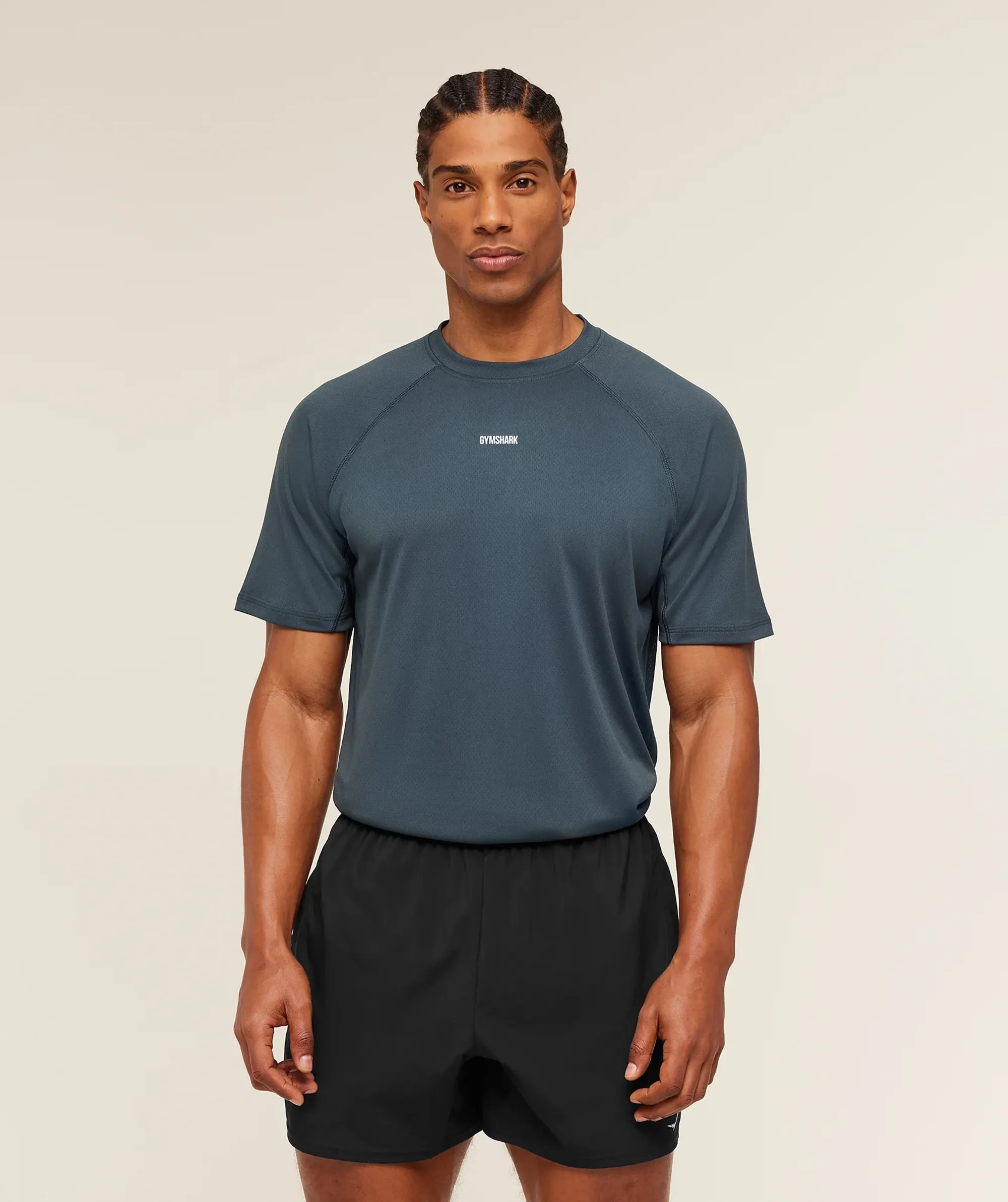 Gymshark Train T-Shirt - Stealth Blue