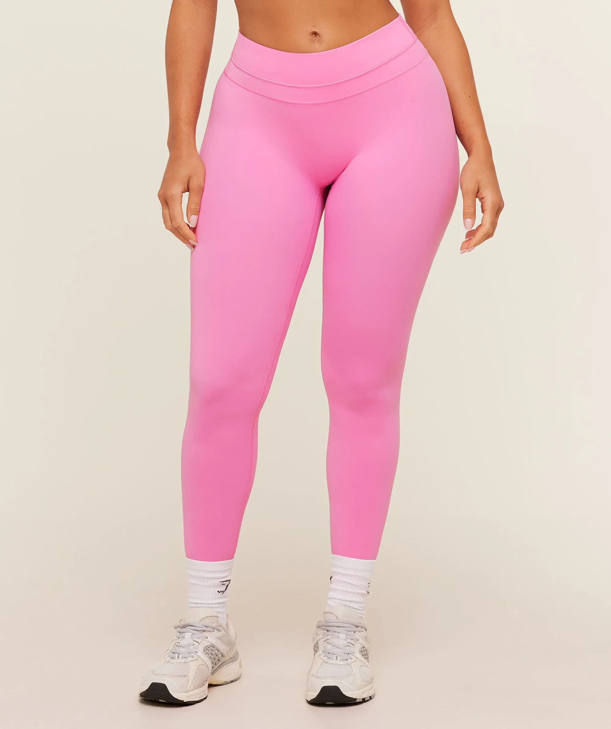 Gymshark Whitney Mid-High Rise Legging - Focus Pink