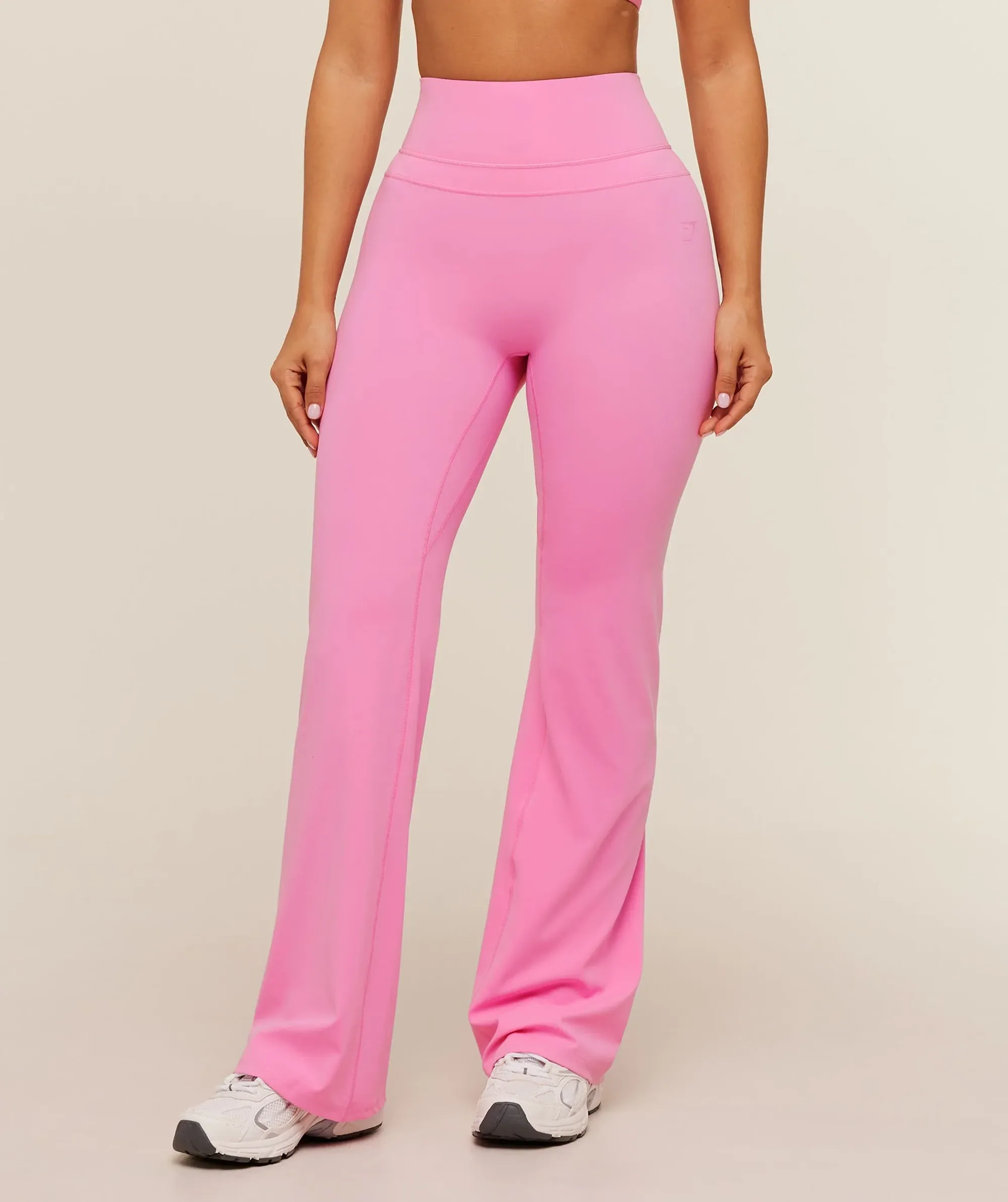 Gymshark Whitney Short Flared Leggings - Focus Pink
