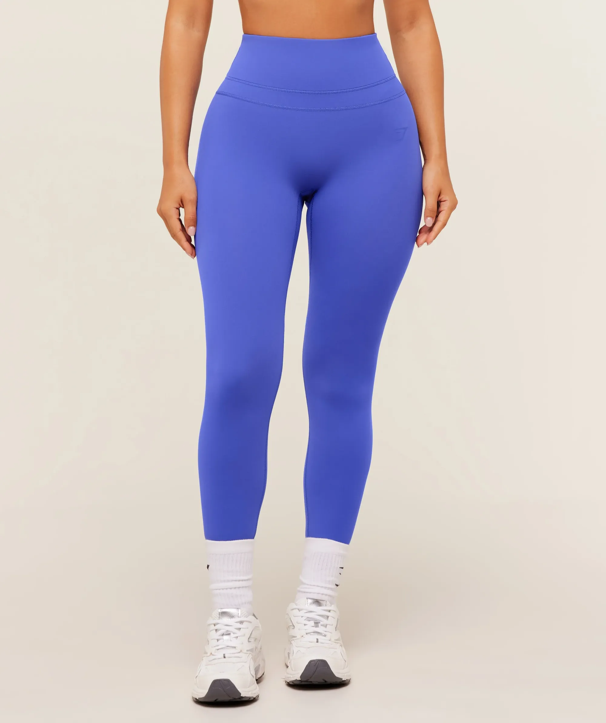 Gymshark Whitney Short Leggings - Force Blue