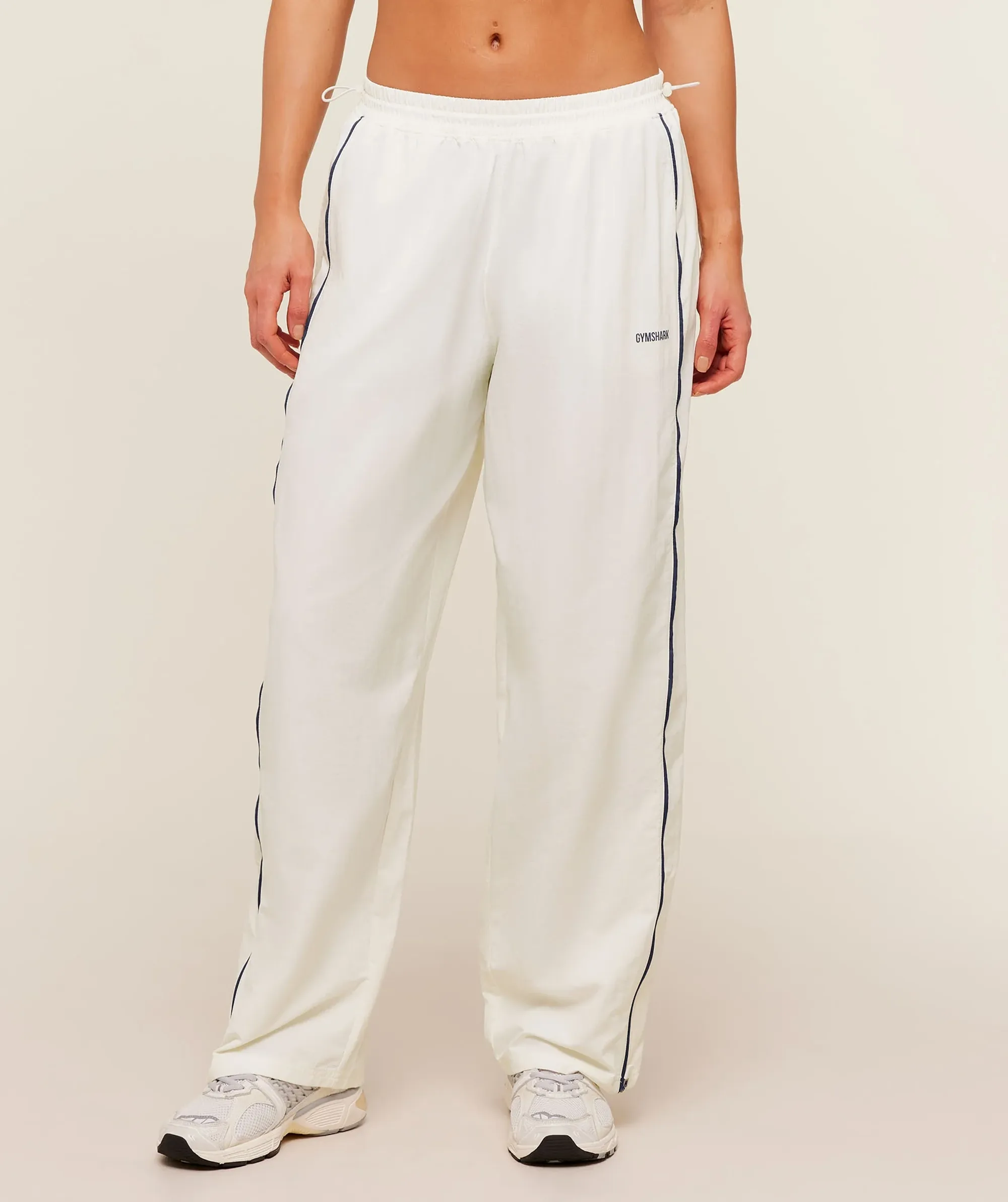 Gymshark To From Pant - Soft White/Stealth Blue