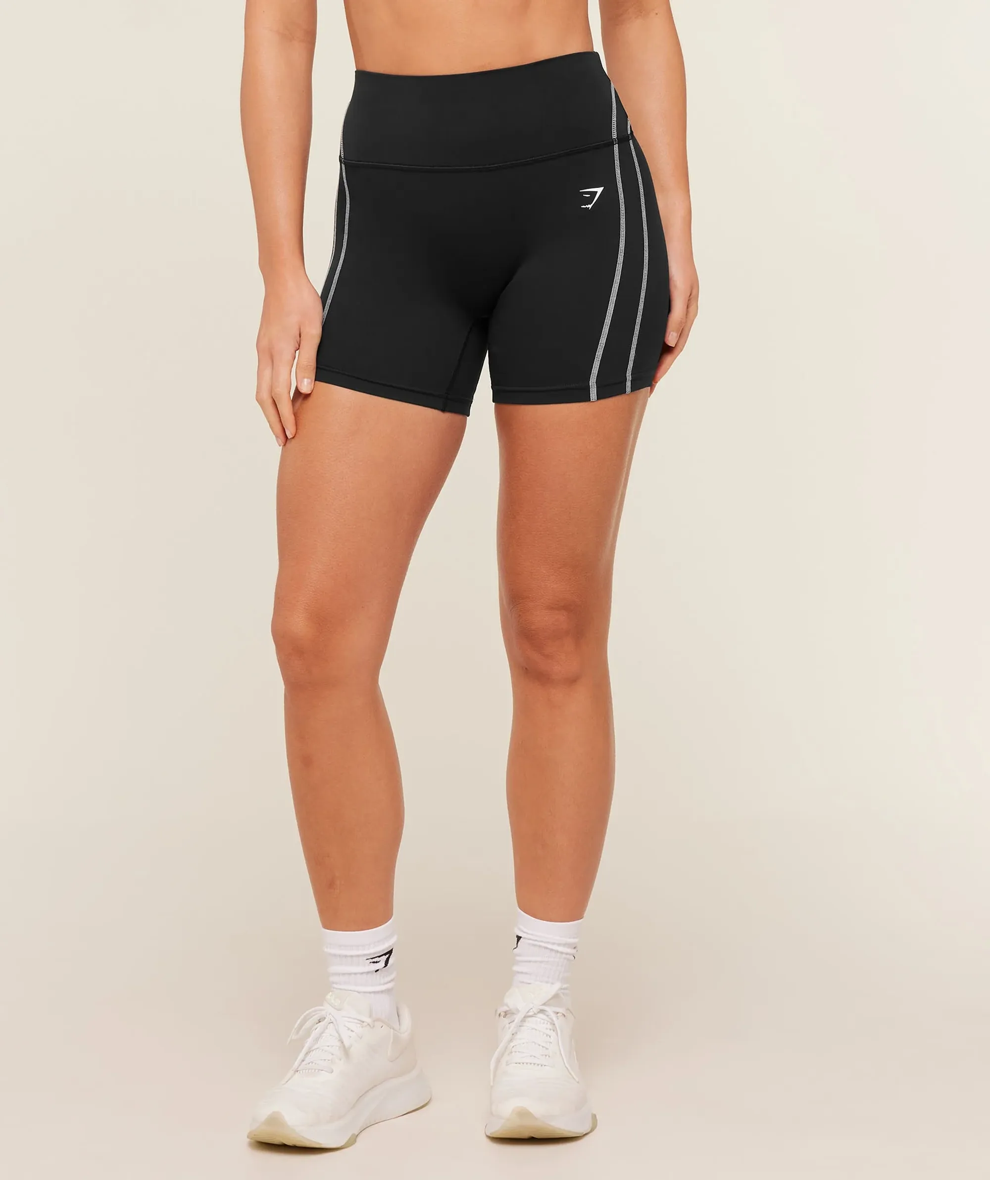 Gymshark Volt Short - Black/White