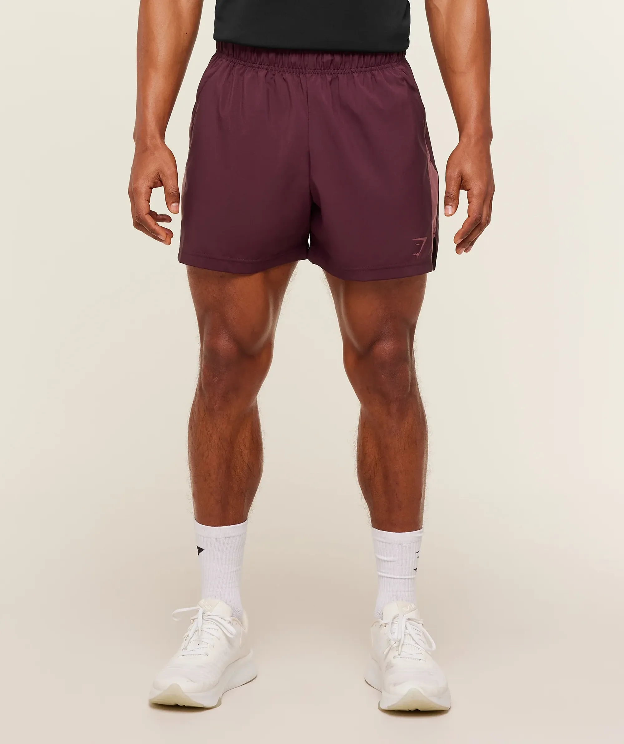 Gymshark Sport  5" Shorts - Impact Burgundy/Reset Pink