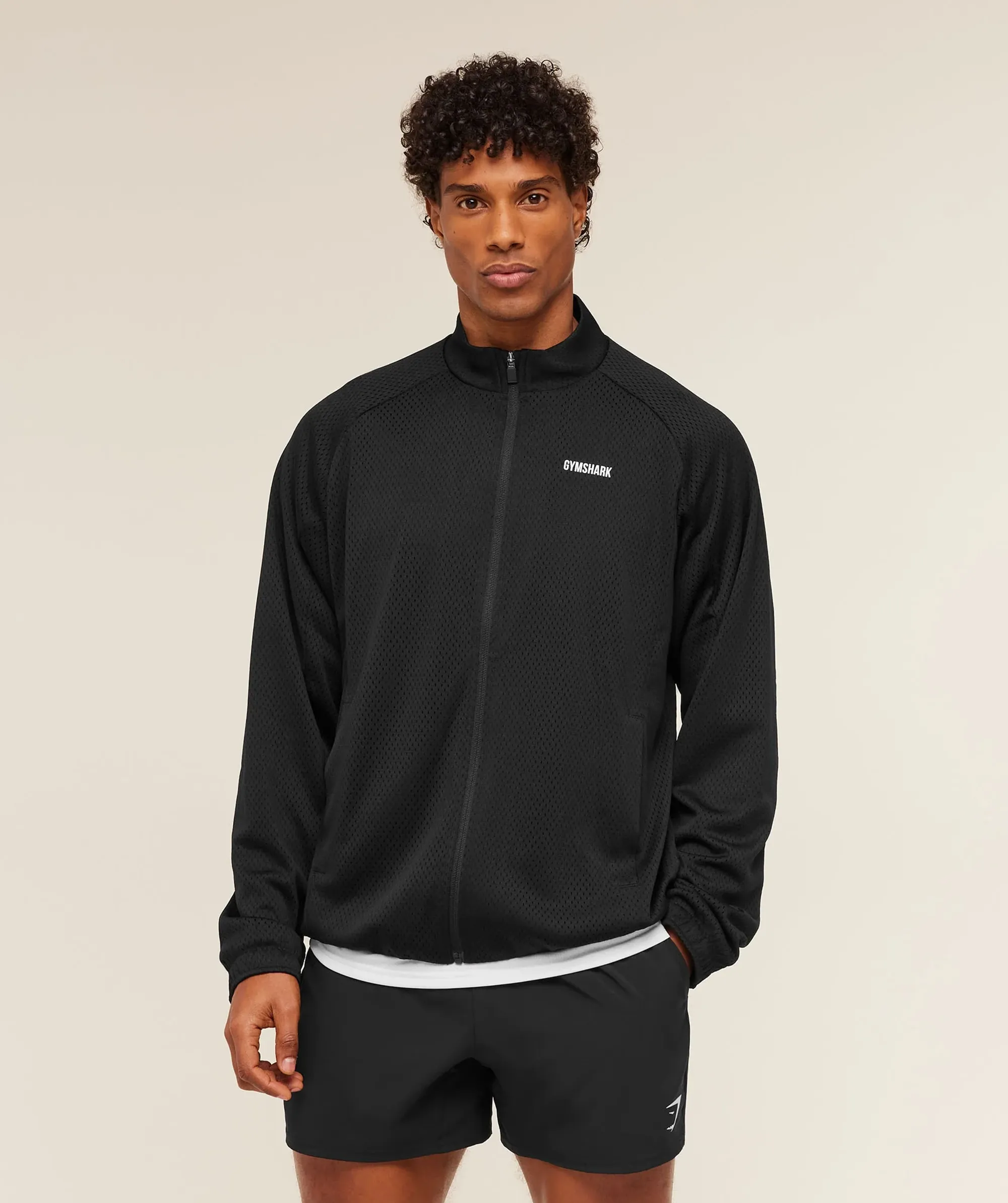 Gymshark Train Zip Through Jacket - Black
