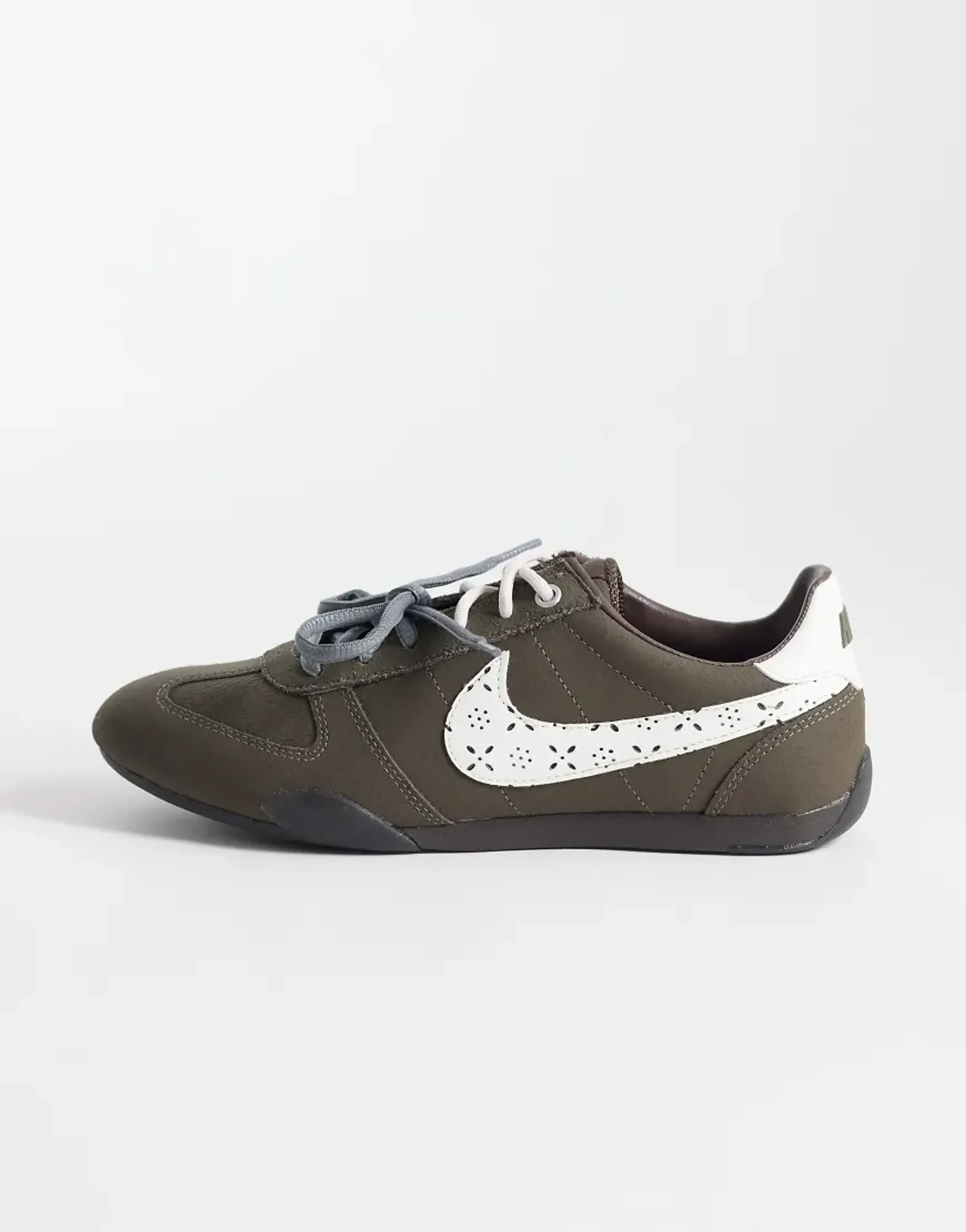 Nike Sprint Sister Trainers With Double Lace In Dark Grey And White