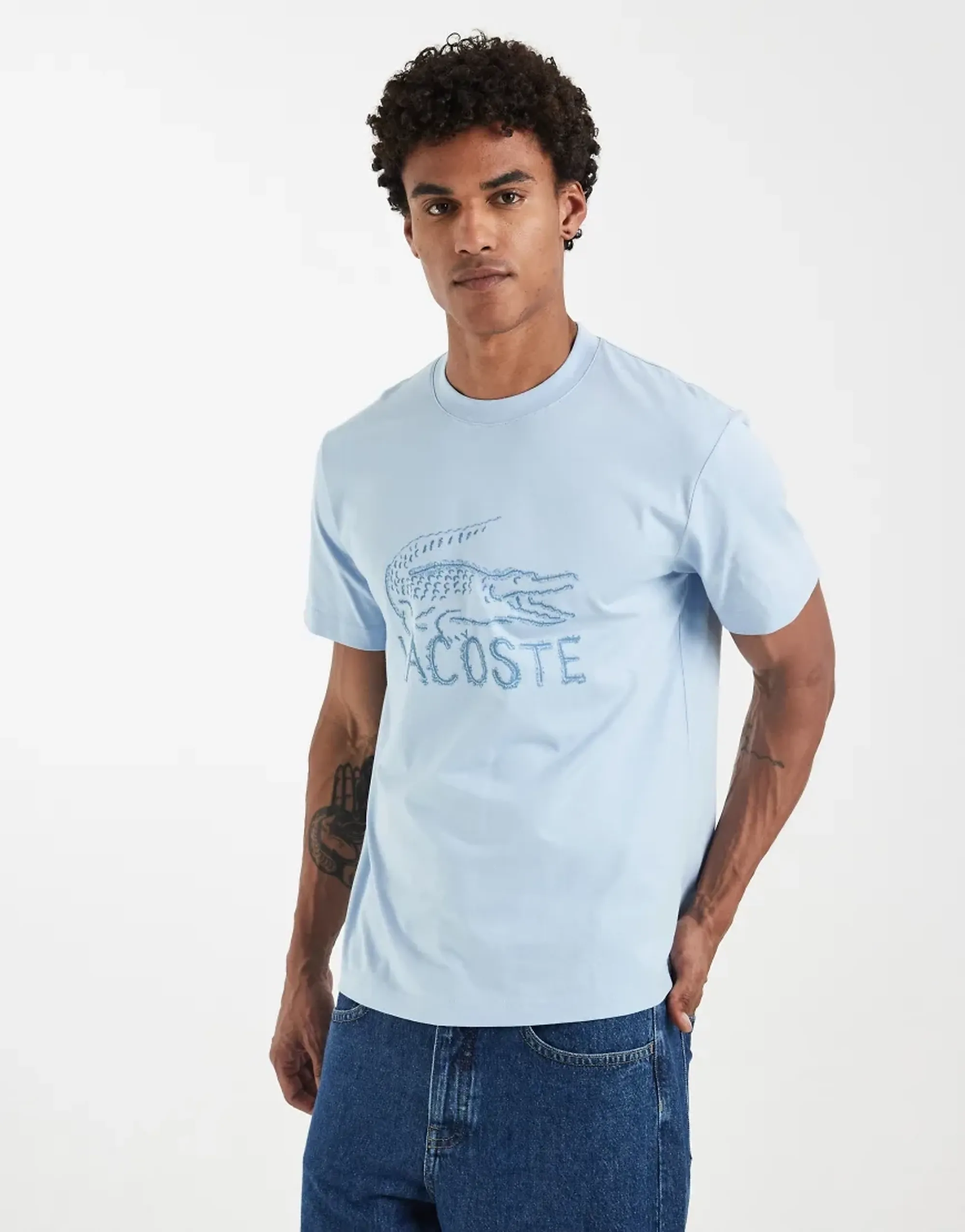Lacoste Men's T-Shirt - Blue
