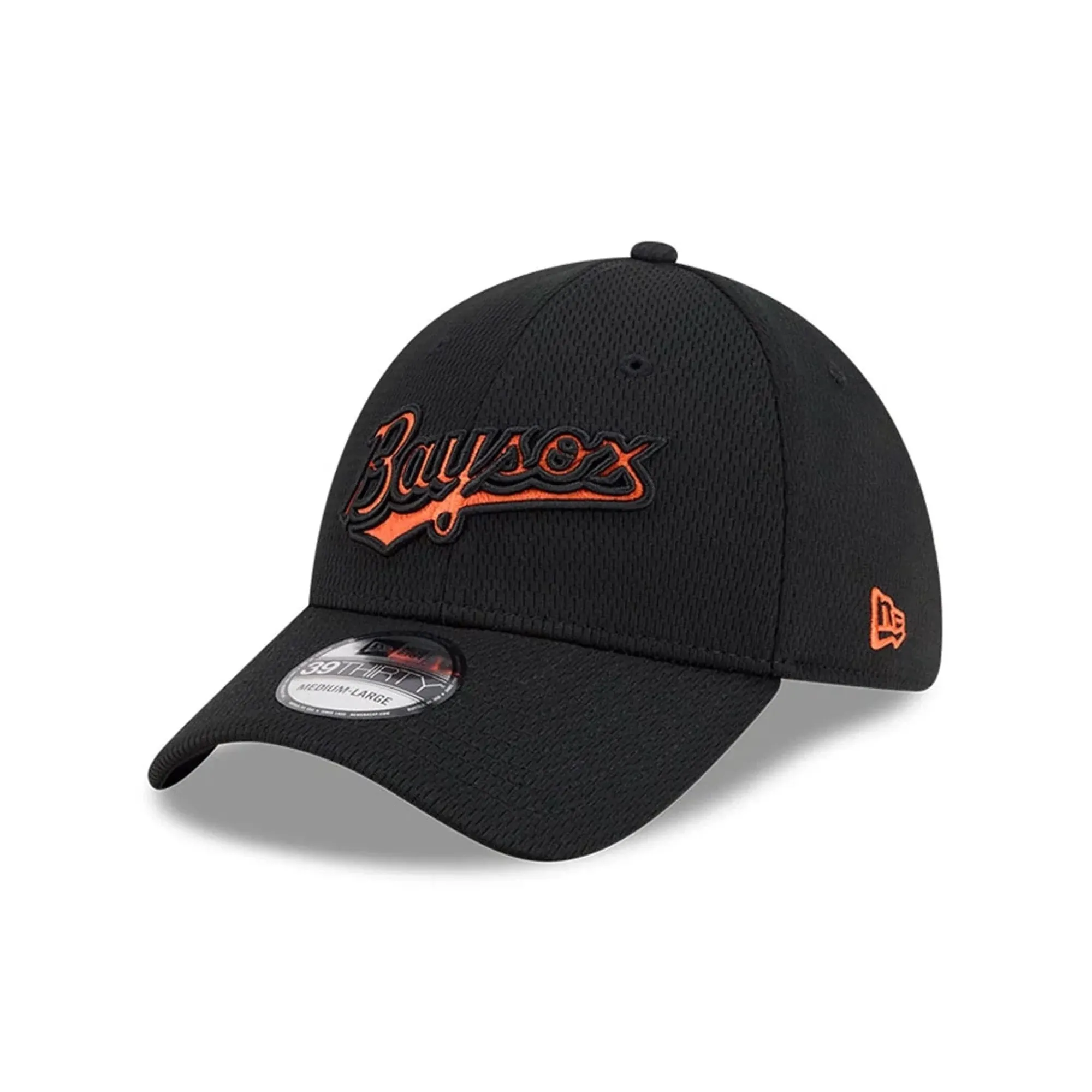 Chesapeake Baysox MiLB Batting Practice Black 39THIRTY Stretch Fit Cap New Era Cap adult unisex