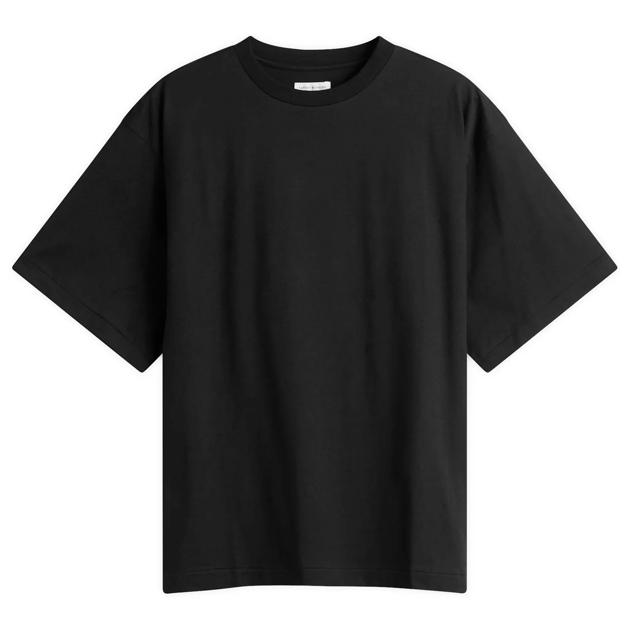 Kaptain Sunshine Men's Suvin Cotton Short Sleeve T-Shirt Black