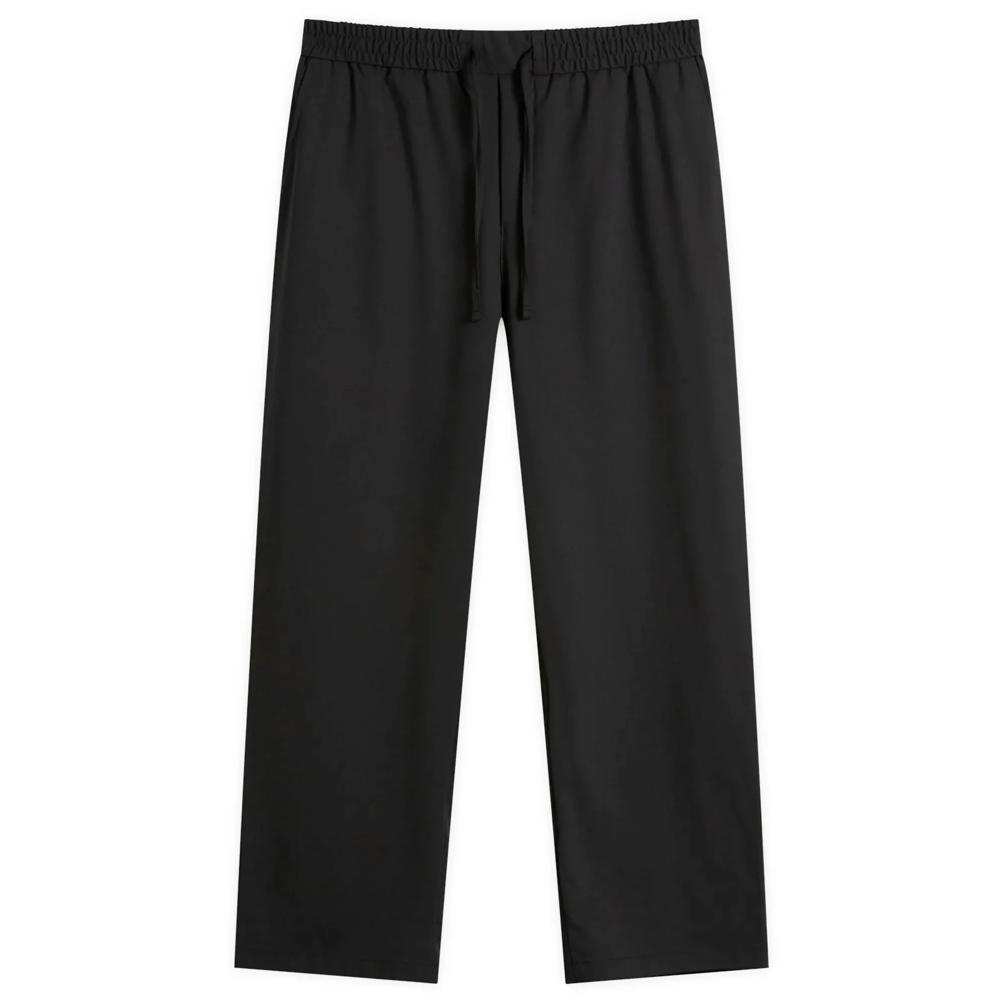 AMI Paris Men's Elasticated Waist Trousers Noir
