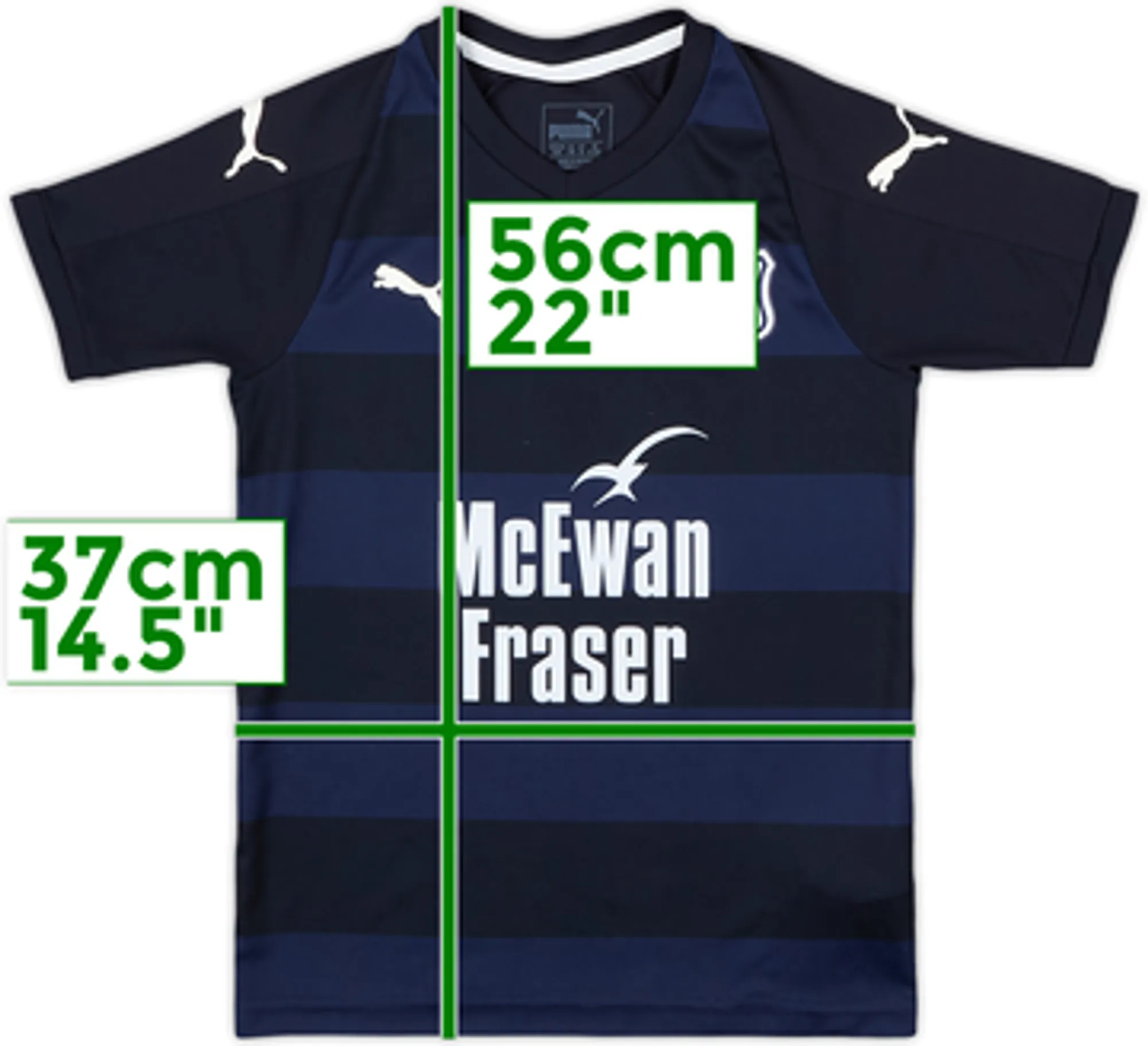 2018-19 Dundee FC Home Shirt - 8/10 - (S.Boys)