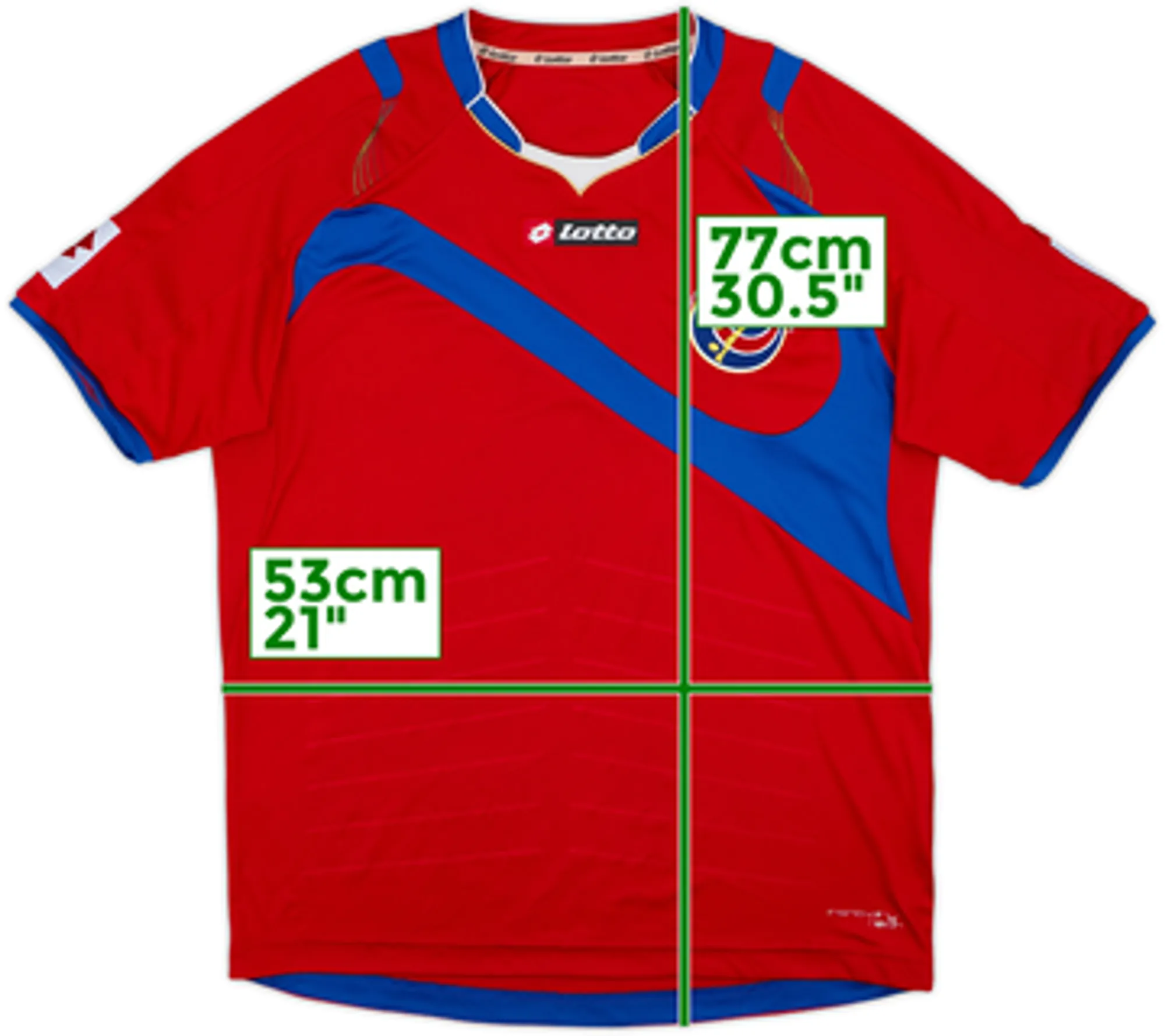 2014 Costa Rica Home Shirt - 6/10 - (L)