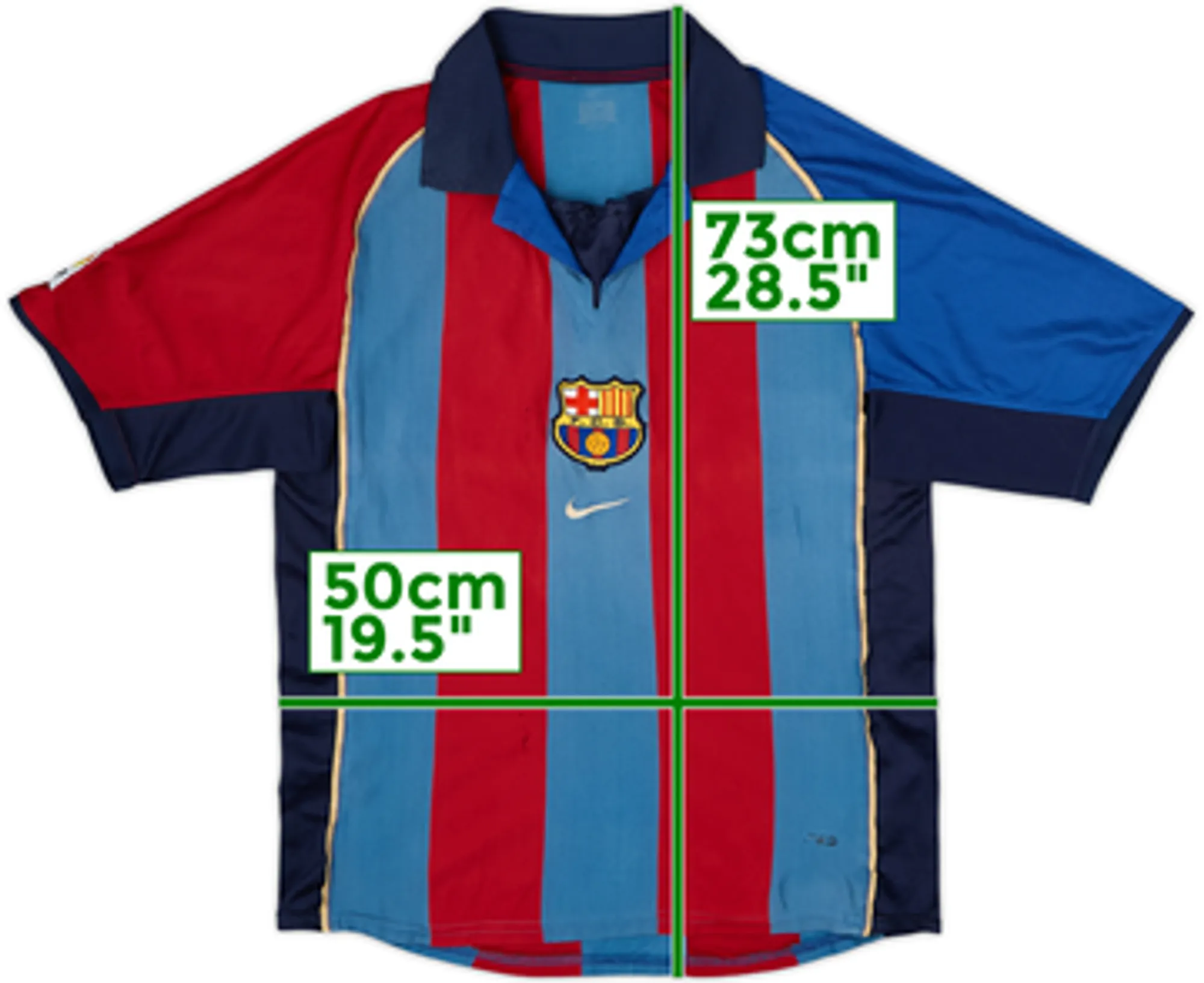 2001-02 Barcelona Home Shirt - 4/10 - (M)