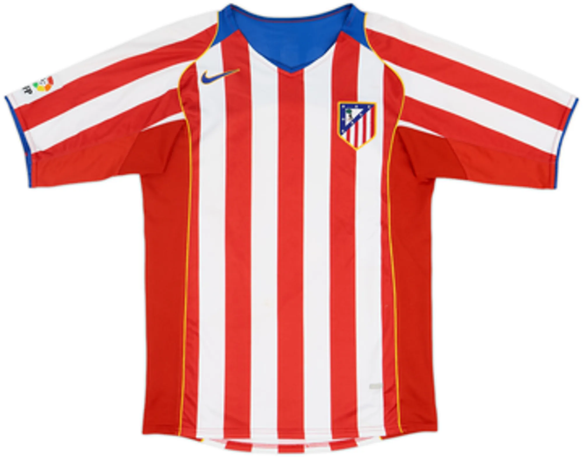 2004-05 Atletico Madrid Home Shirt Torres #9 - 7/10 - (S)