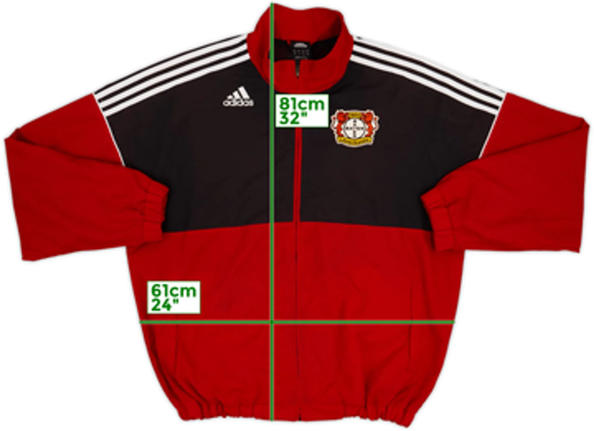 2006-07 Bayer Leverkusen adidas Track Jacket - 8/10 - (XL)