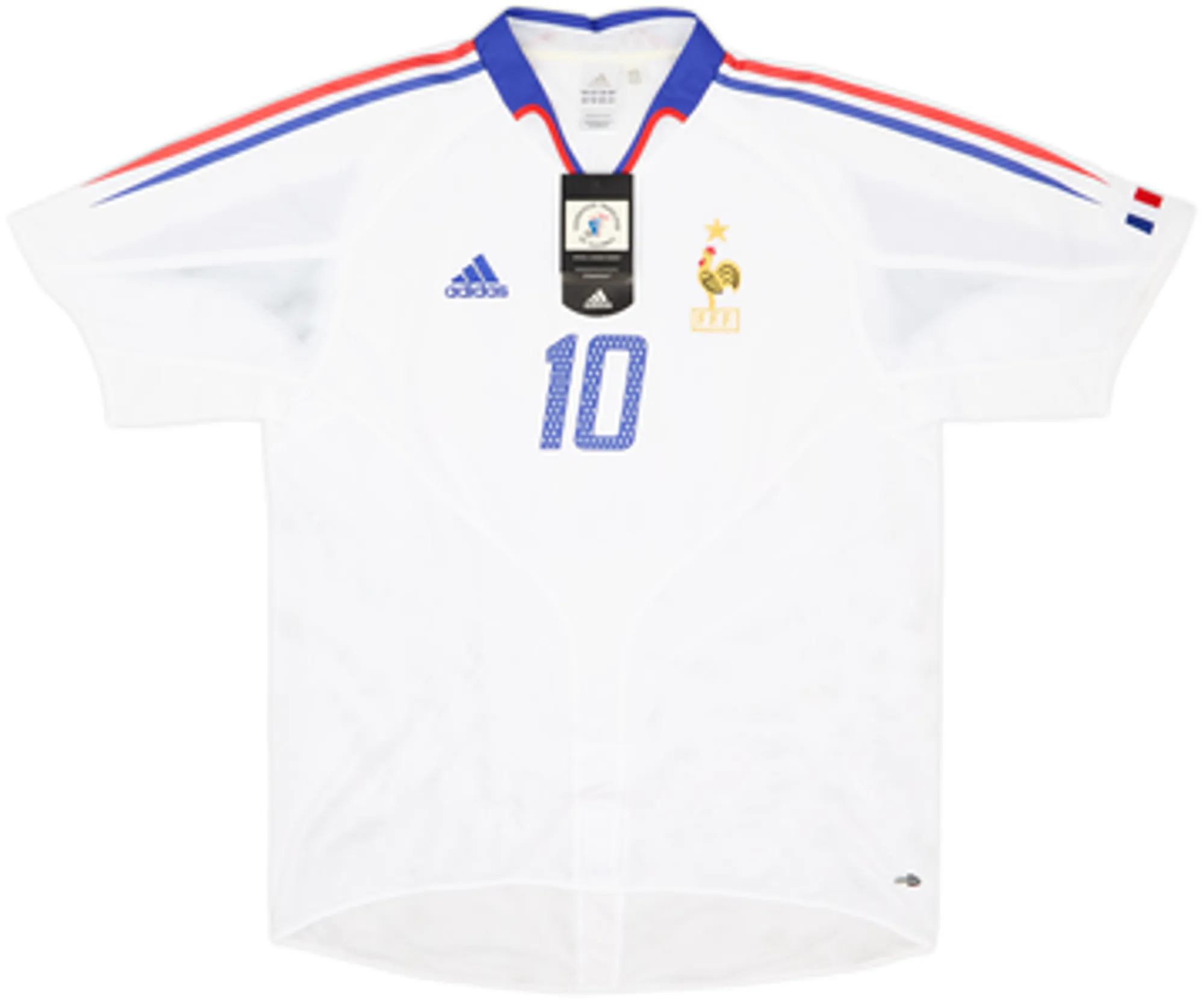 2004-06 France Away Shirt Zidane #10 (L)