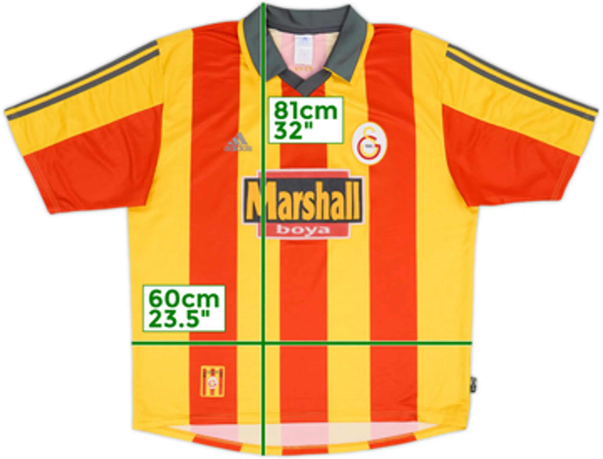 1999-00 Galatasaray Home Shirt - 6/10 - (XL)