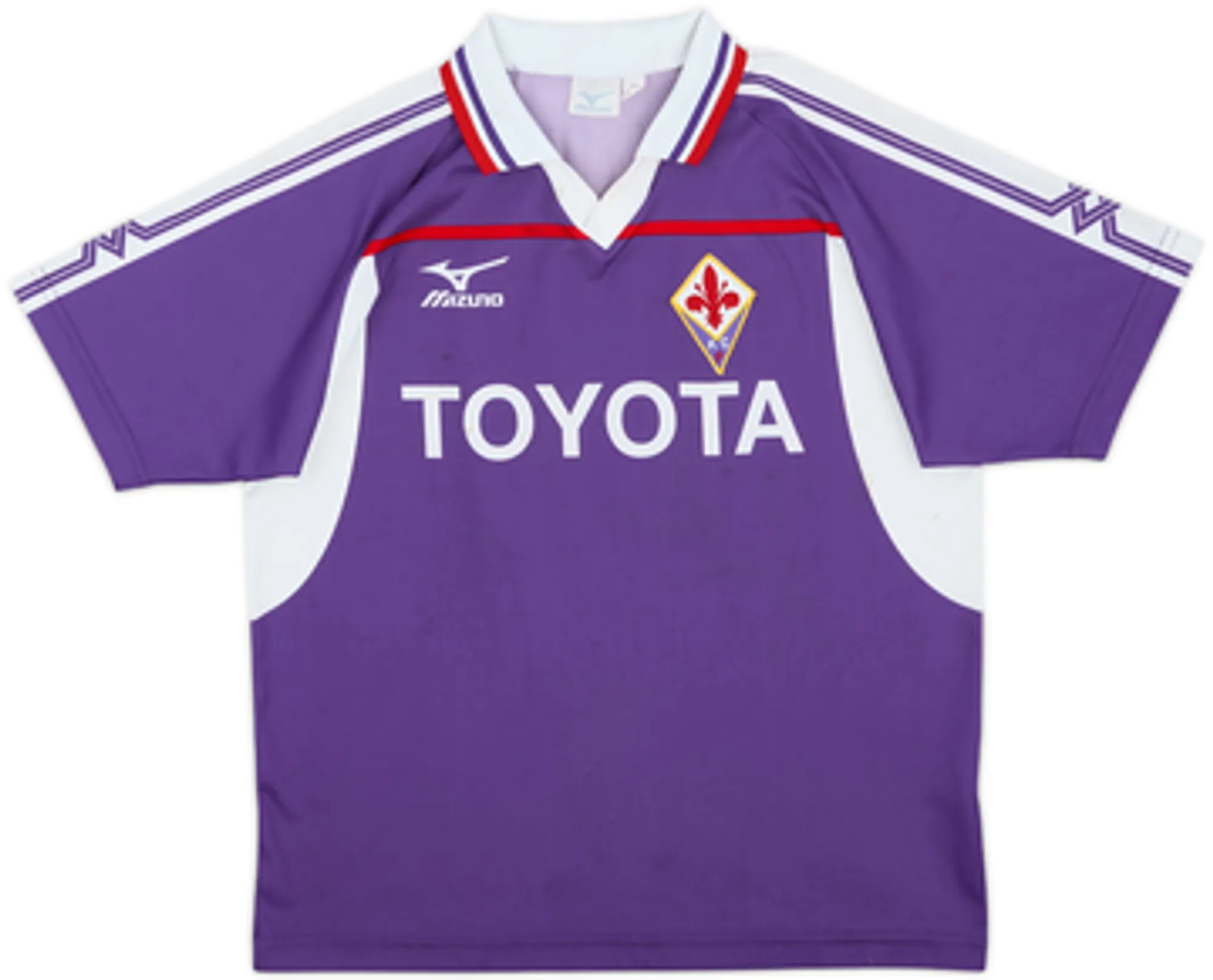 2001-02 Fiorentina Home Shirt Adriano #90 - 5/10 - (M.Boys)