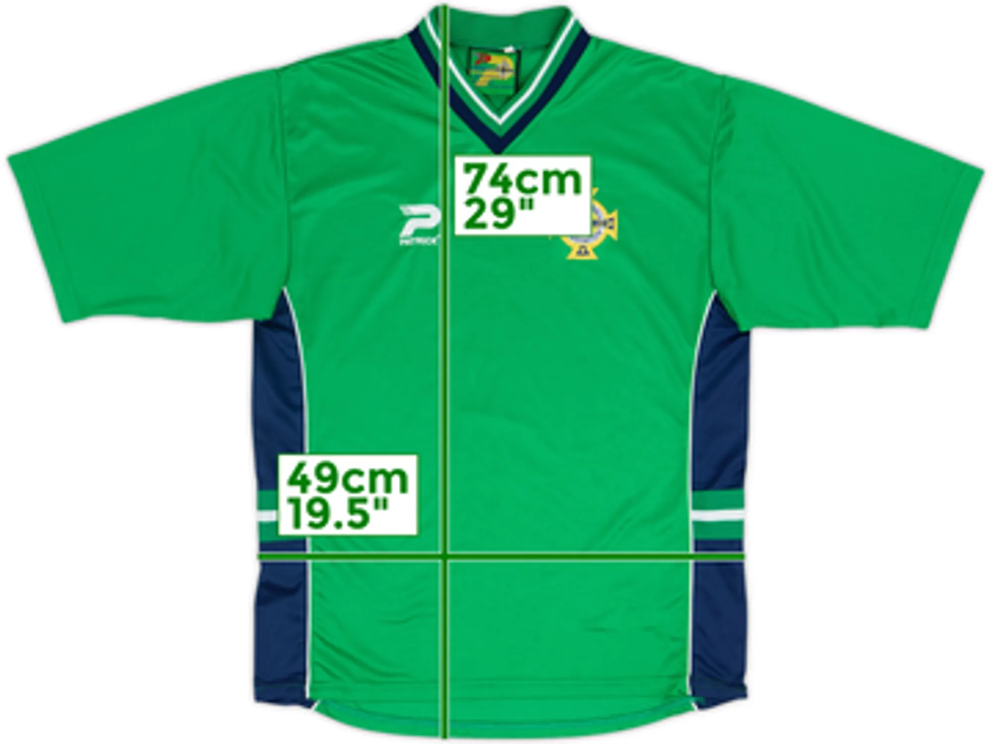 2002-04 Northern Ireland Home Shirt - 7/10 - (M)