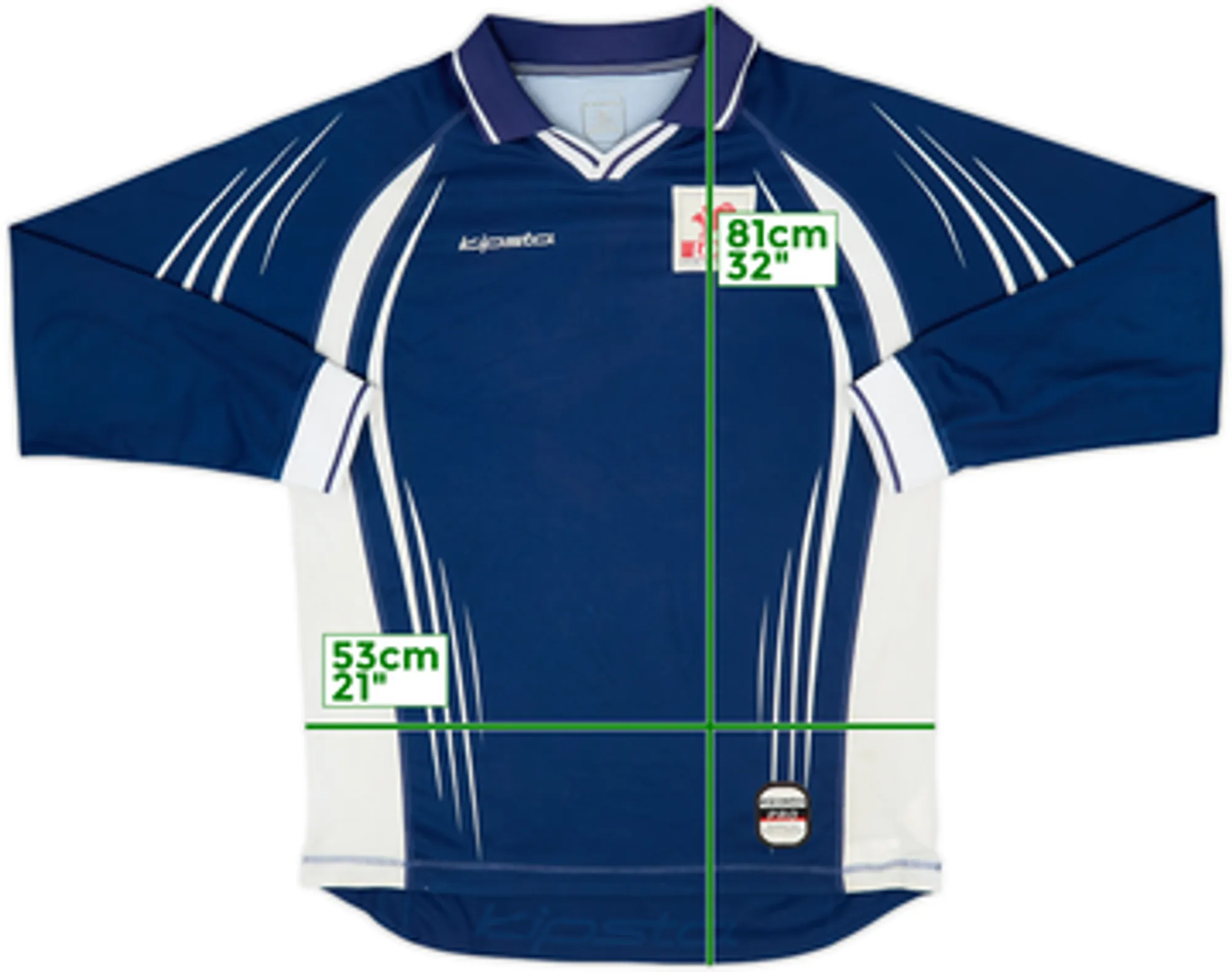 2001-02 Lille Third L/S Shirt - 7/10 - (L)