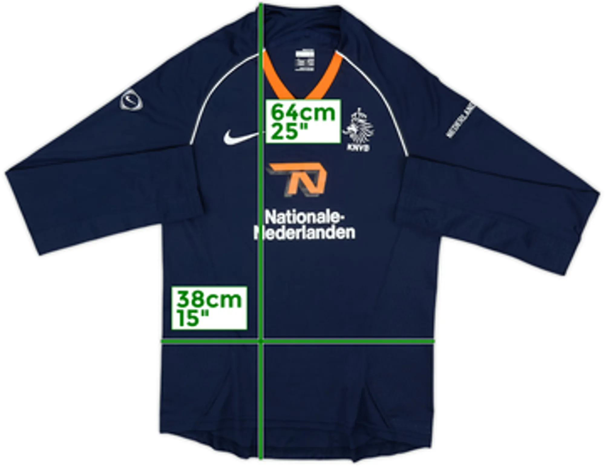 2007-08 Netherlands Nike Training L/S Shirt - 8/10 - (Women's S)