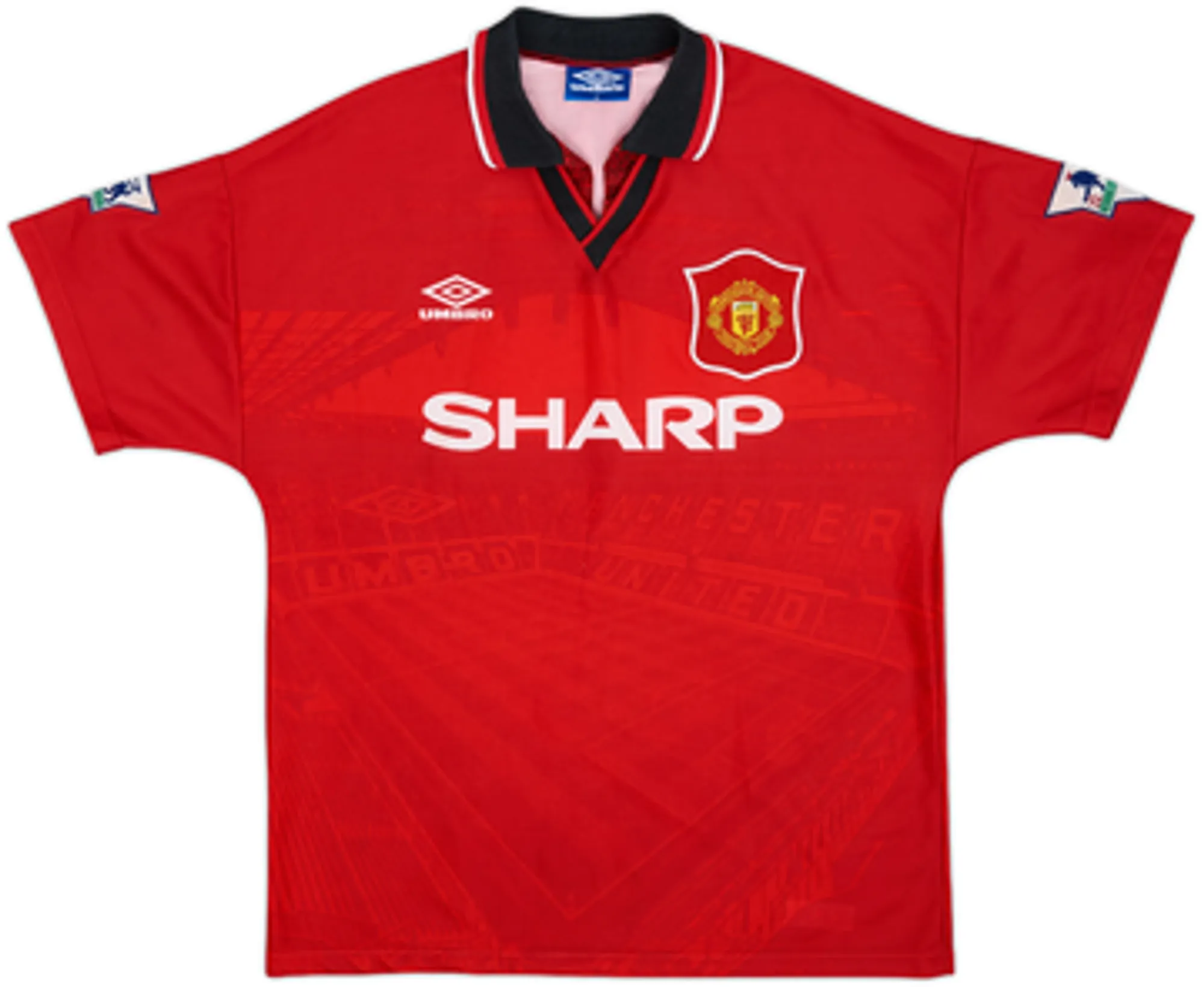 1994-96 Manchester United Home Shirt Kanchelskis #14 - 5/10 - (M)