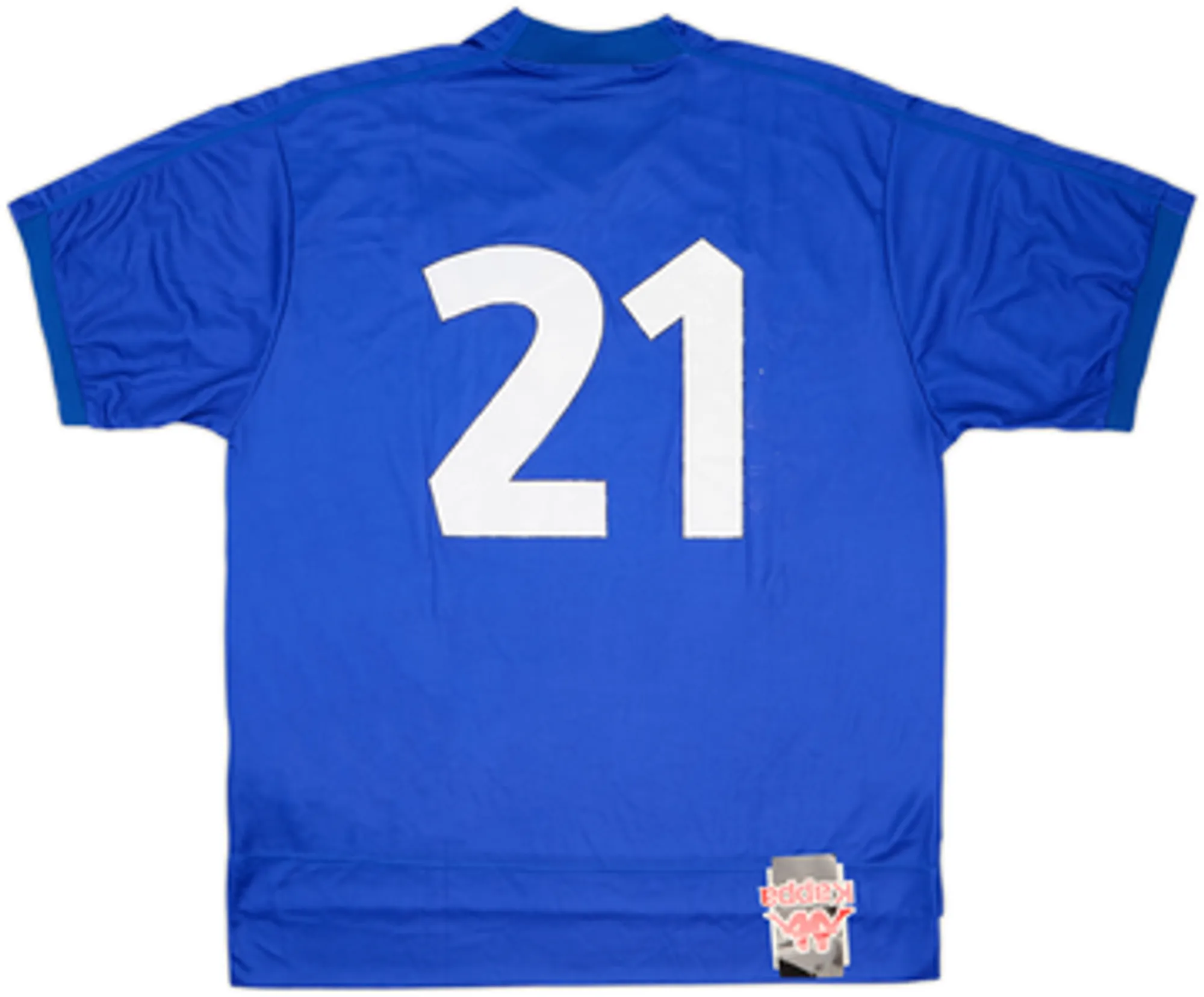 1998-99 Italy Player Issue Home Shirt #21 (L)