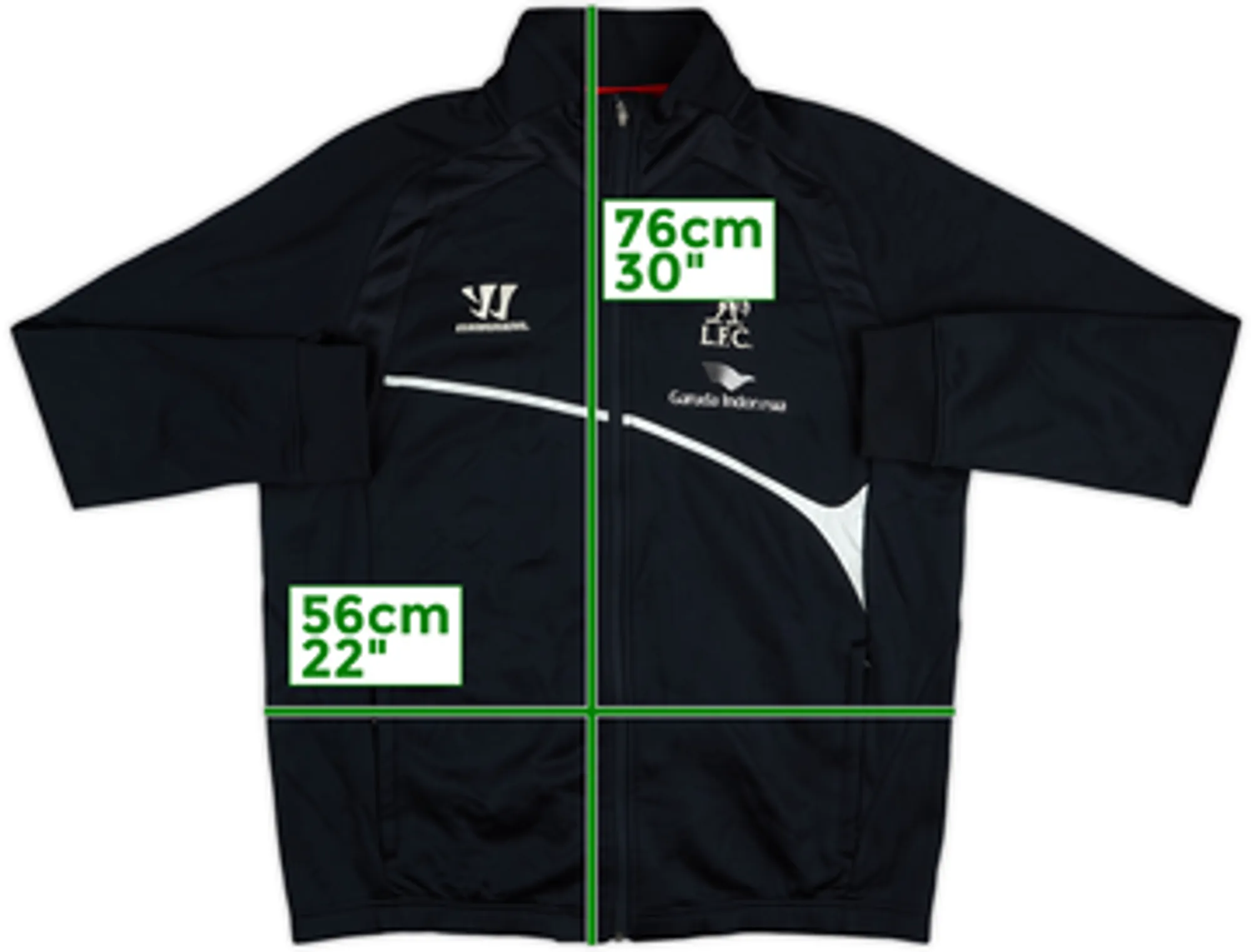 2014-15 Liverpool Warrior Track Jacket - 5/10 - (L)