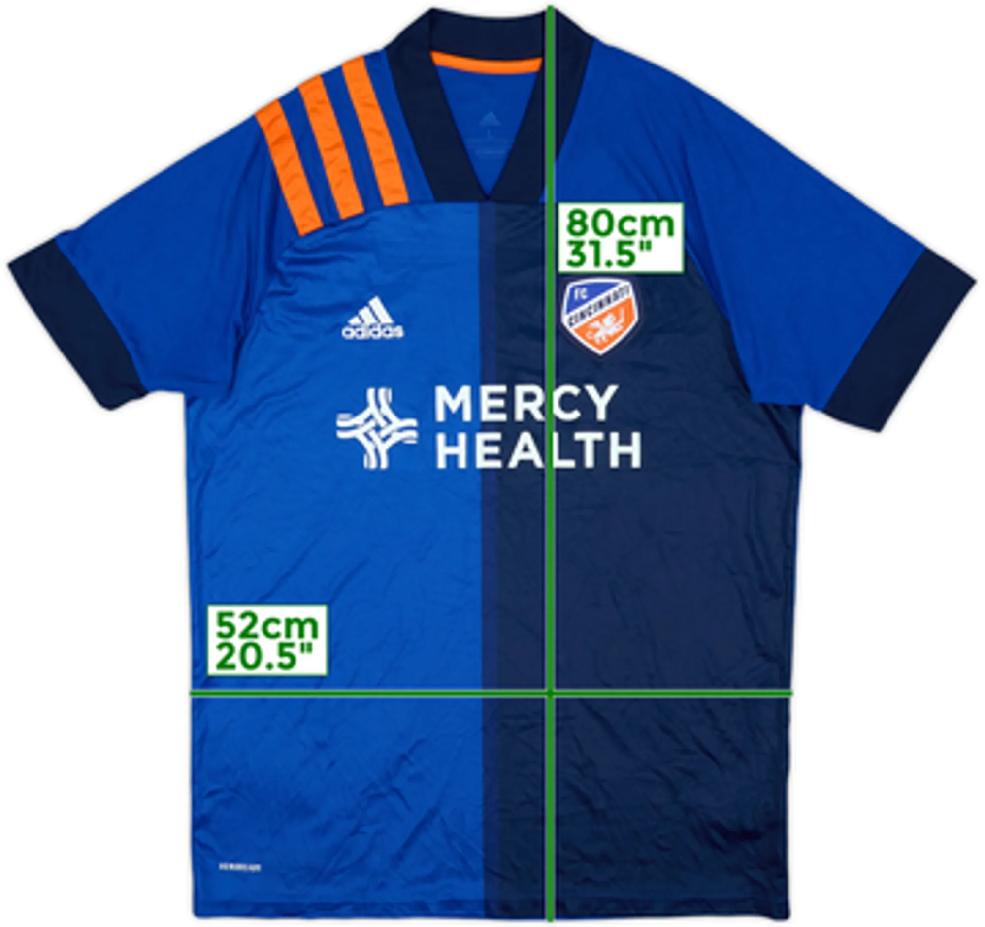 2020 FC Cincinnati Home Shirt - 8/10 - (L)