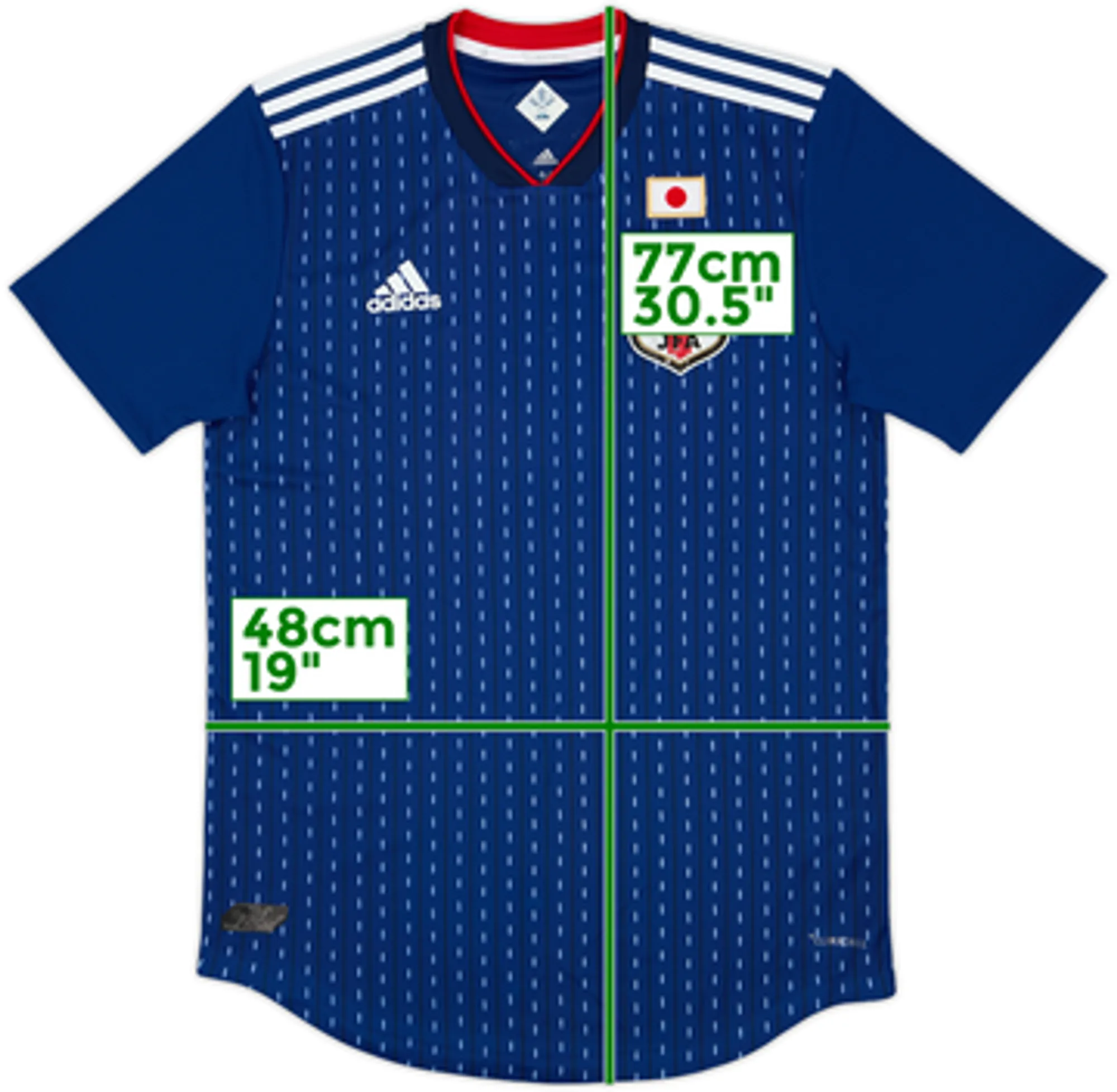 2018-19 Japan Authentic Home Shirt - 4/10 - (M)